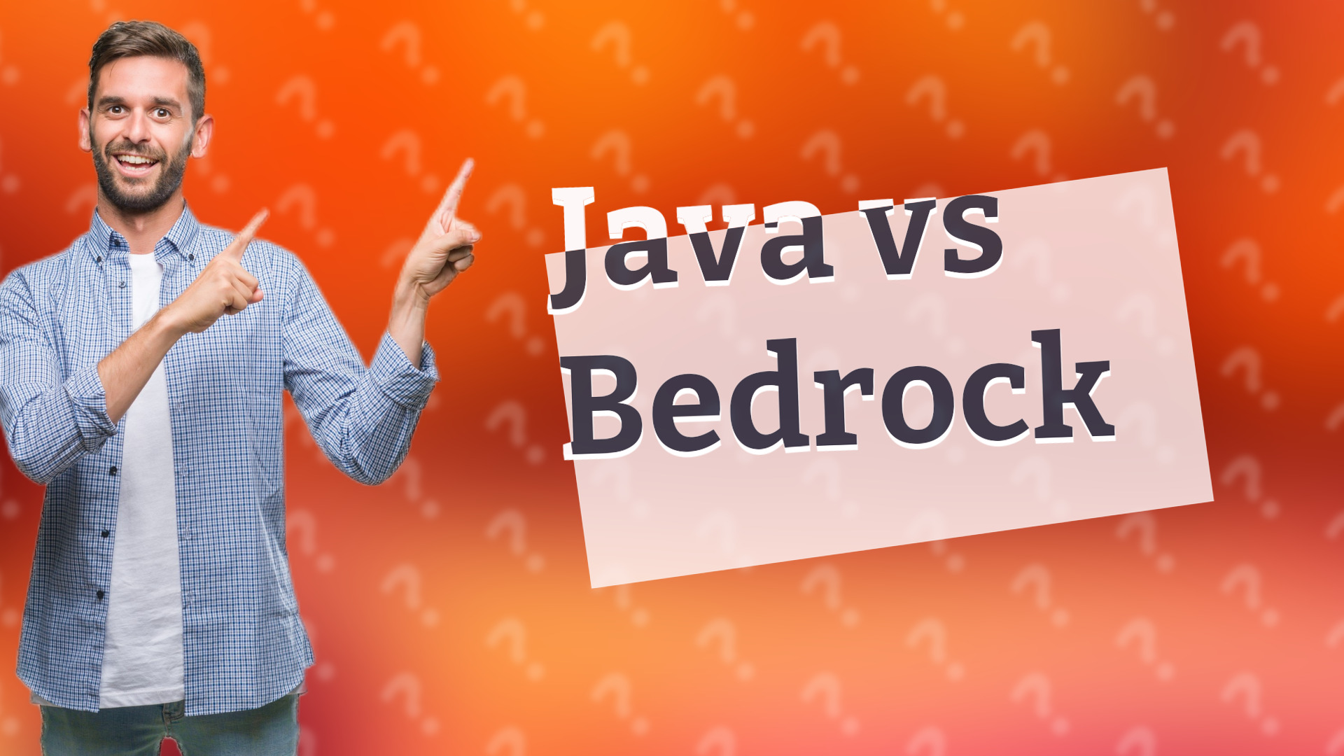 Java vs Bedrock