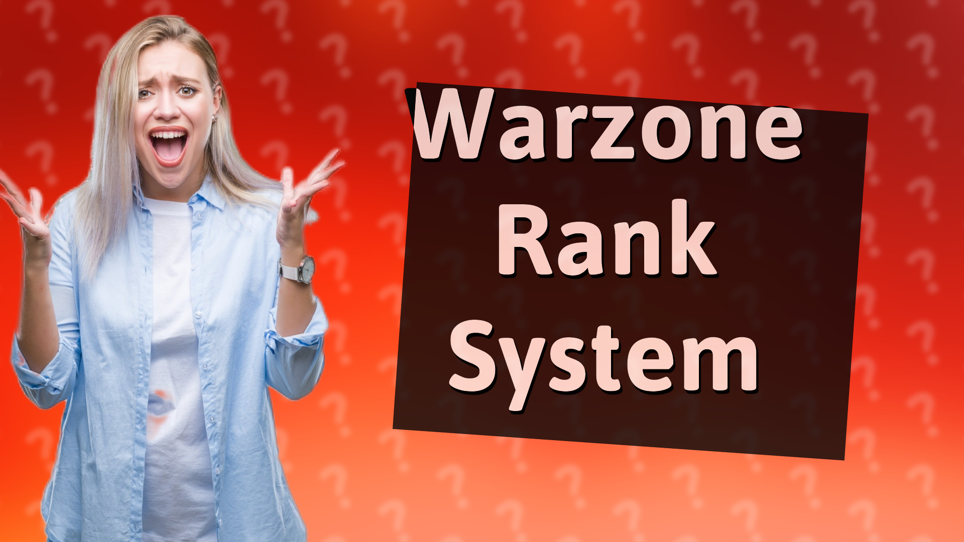 Warzone Rank System