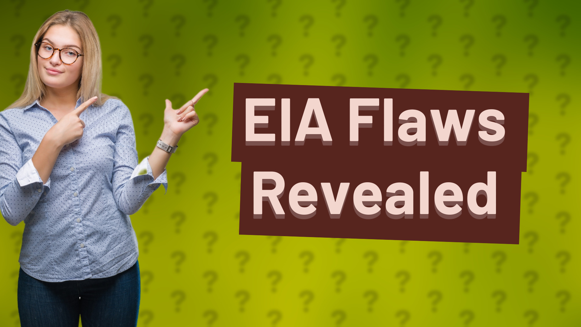 EIA Flaws Revealed