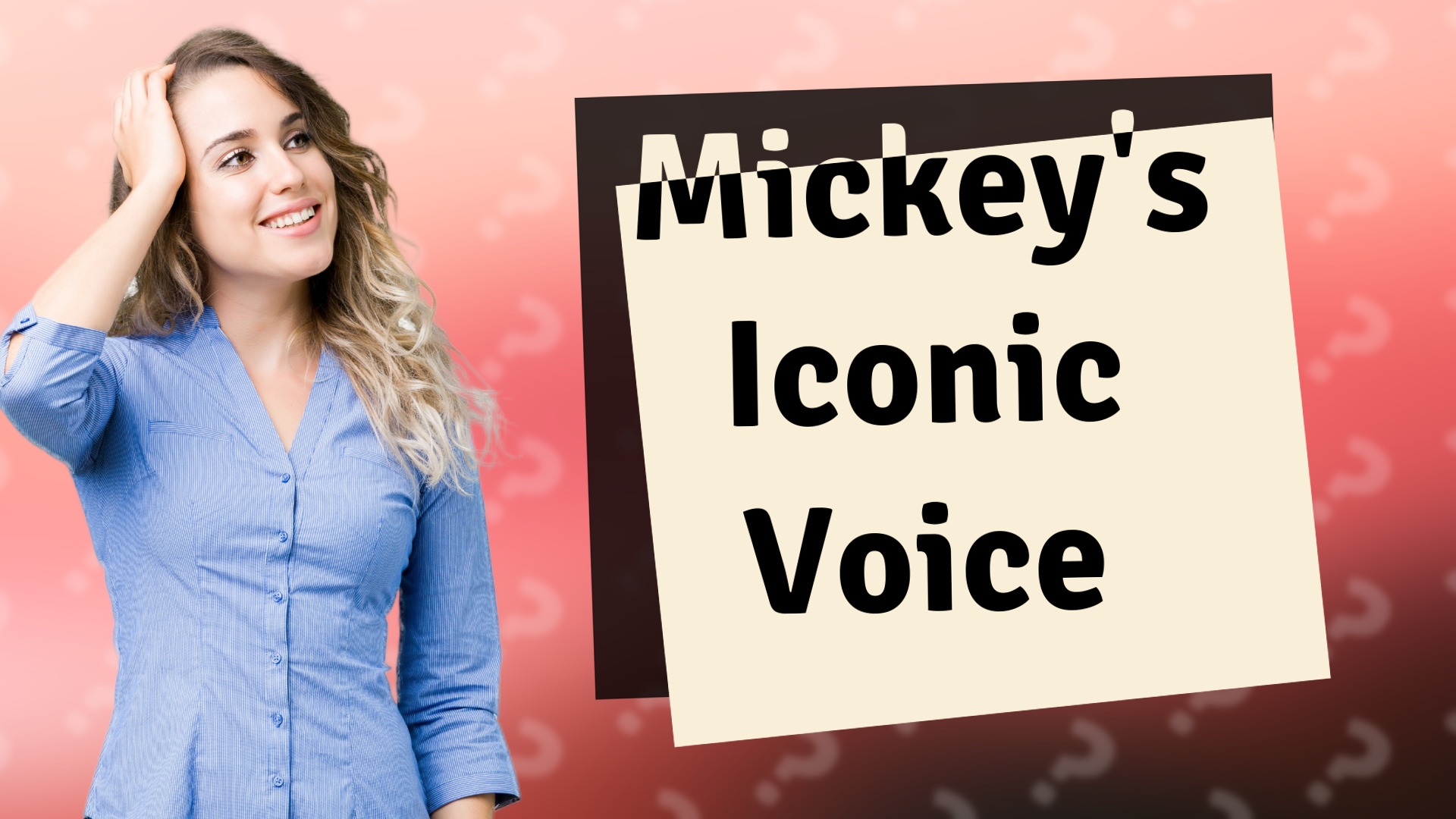 Mickey's Iconic Voice