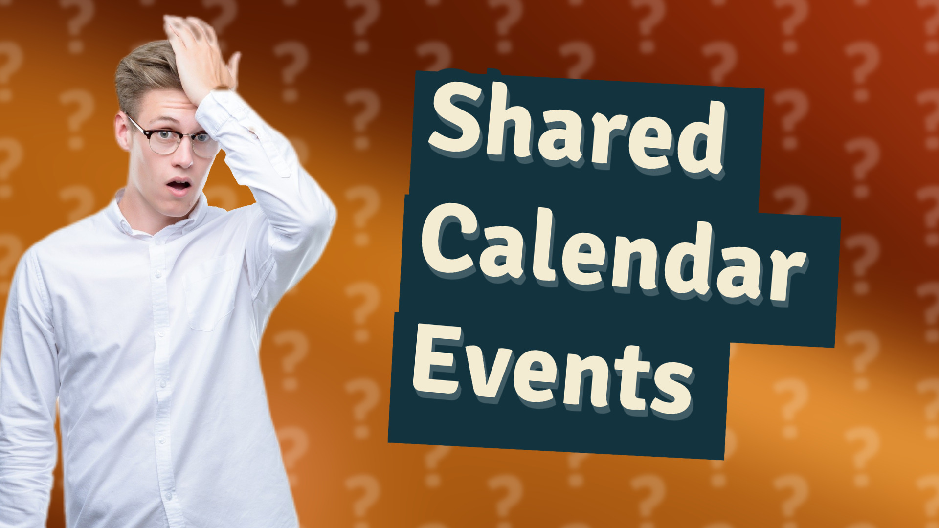 Shared Calendar Events