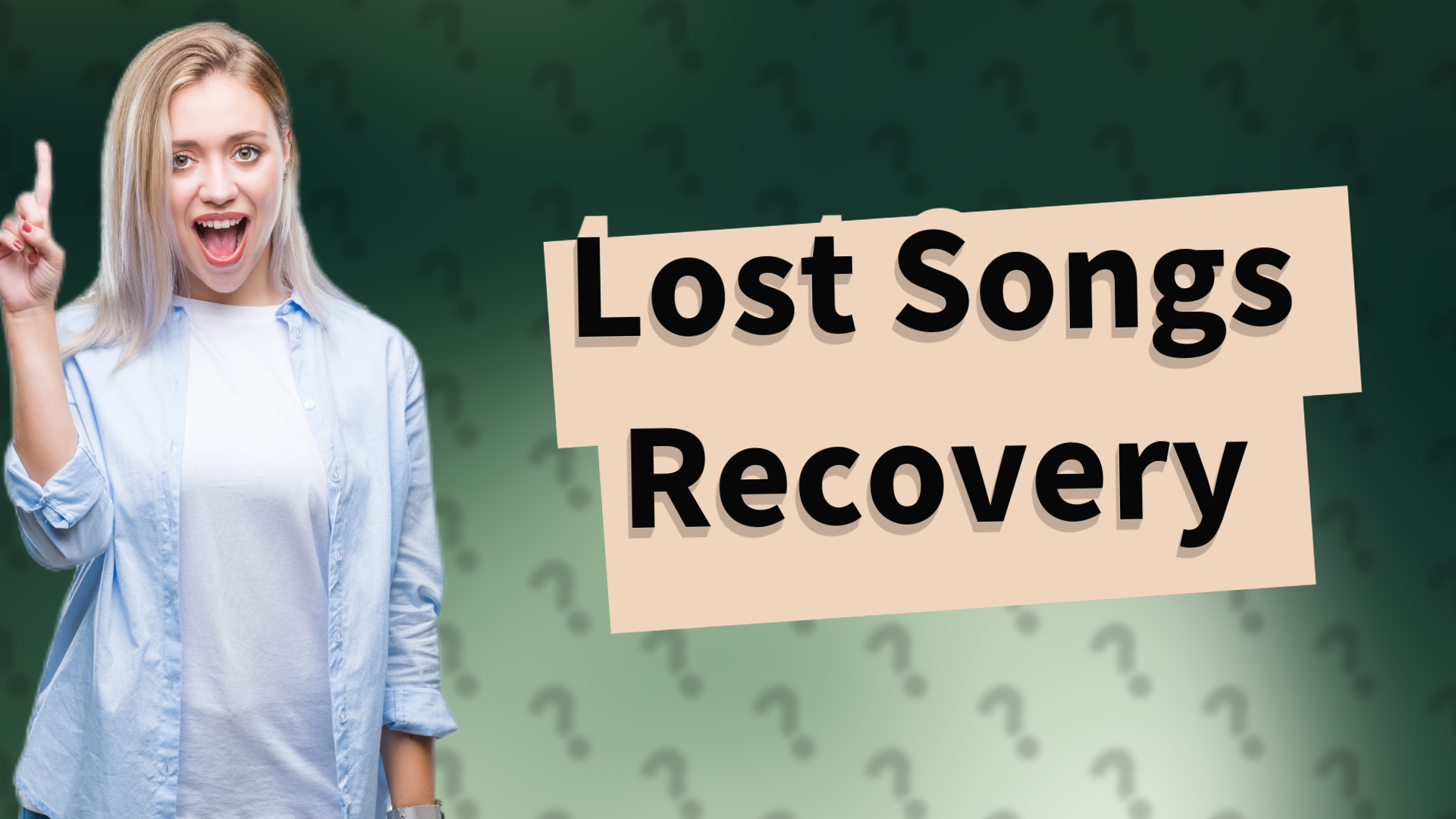 Lost Songs Recovery