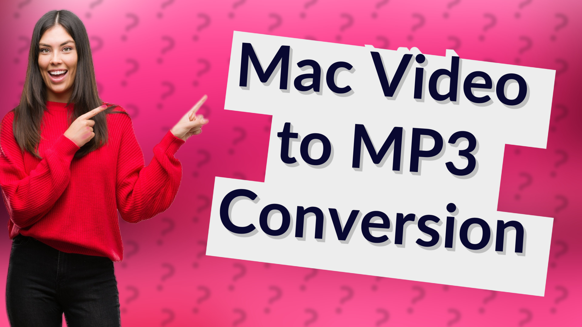 Mac Video to MP3 Conversion