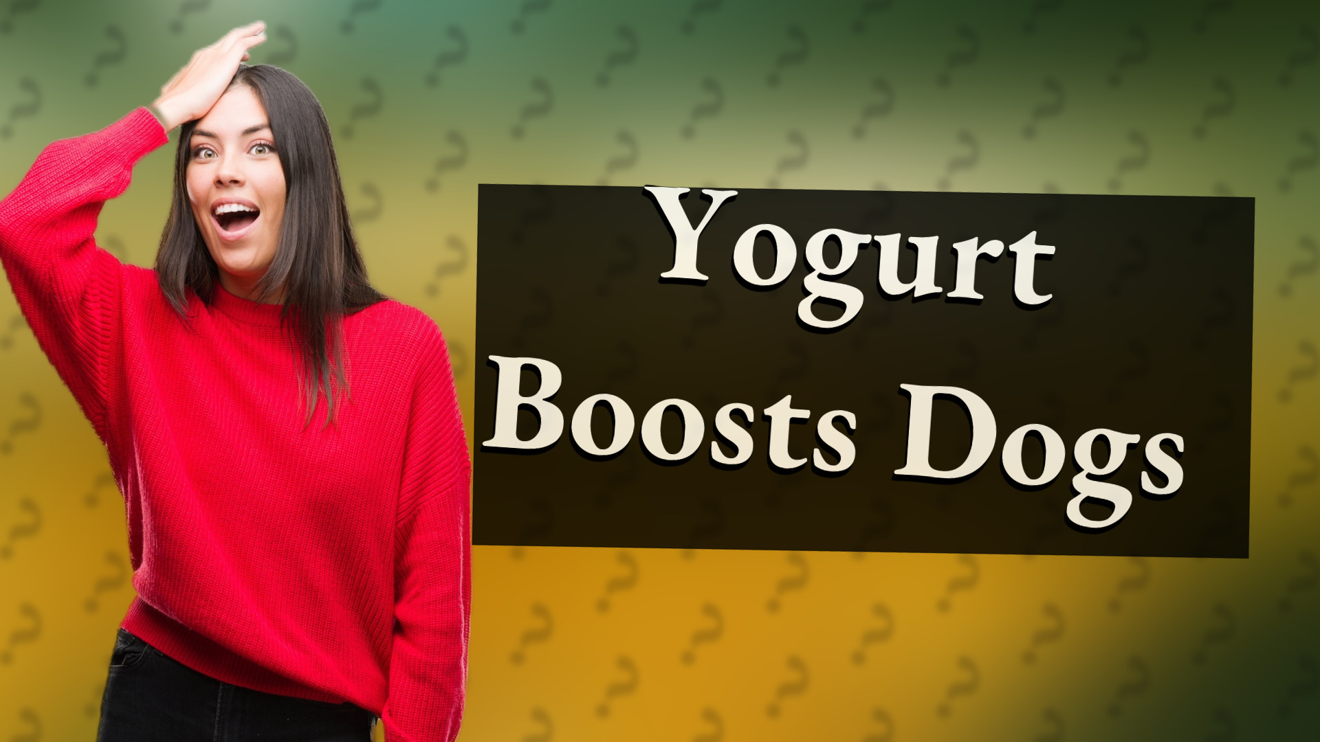 Yogurt Boosts Dogs