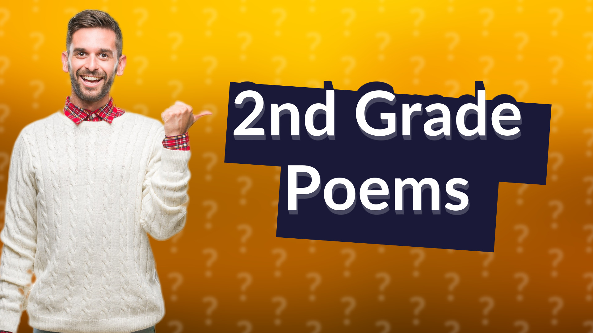 2nd Grade Poems