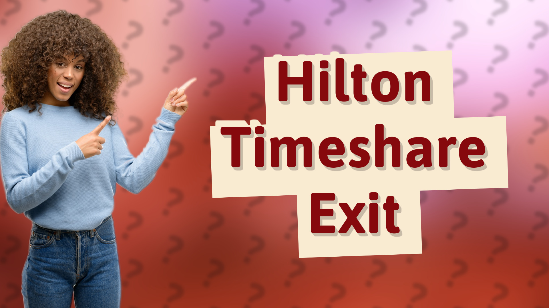 Hilton Timeshare Exit