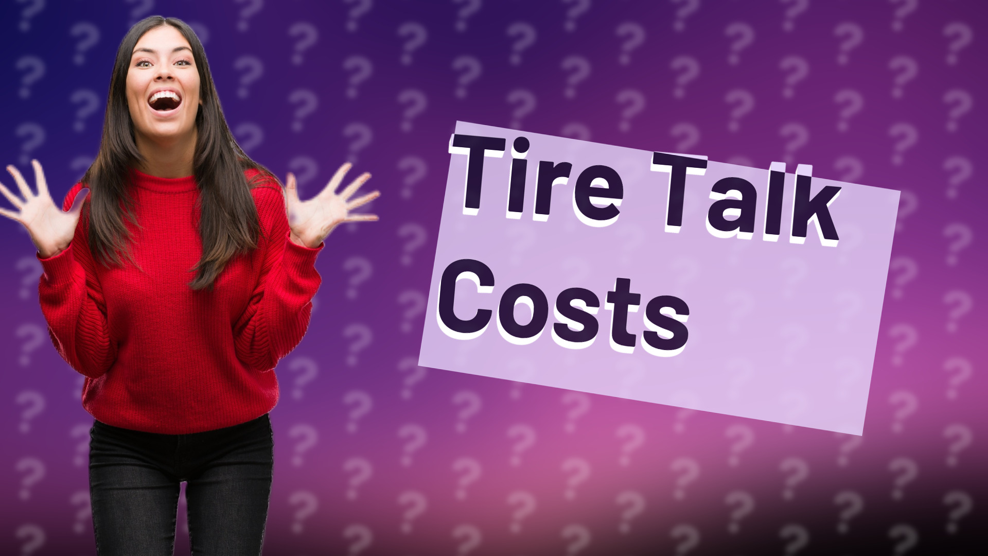 Tire Talk Costs