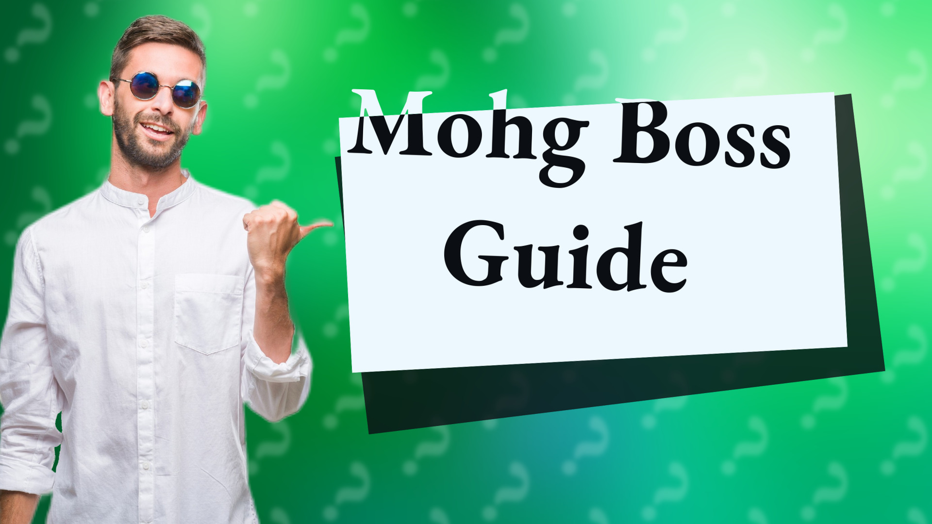 Mohg Boss Guide