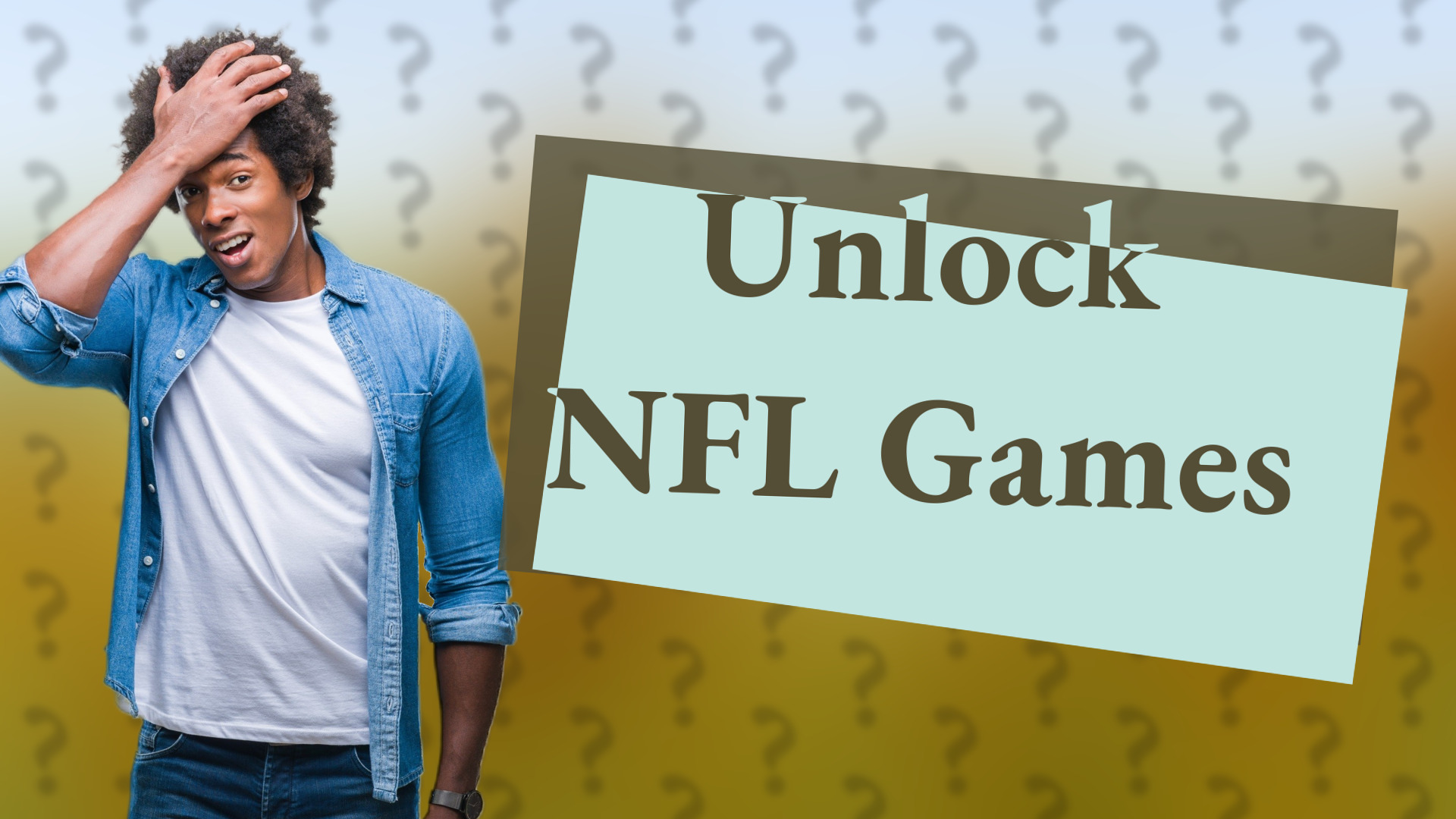 Unlock NFL Games