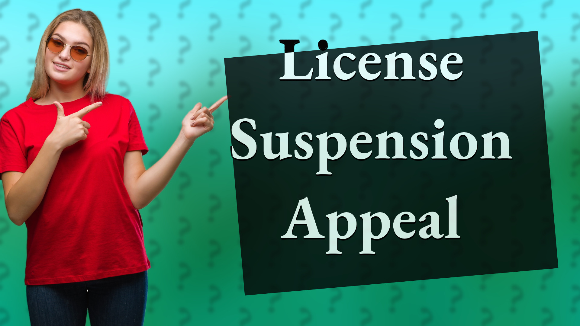 License Suspension Appeal