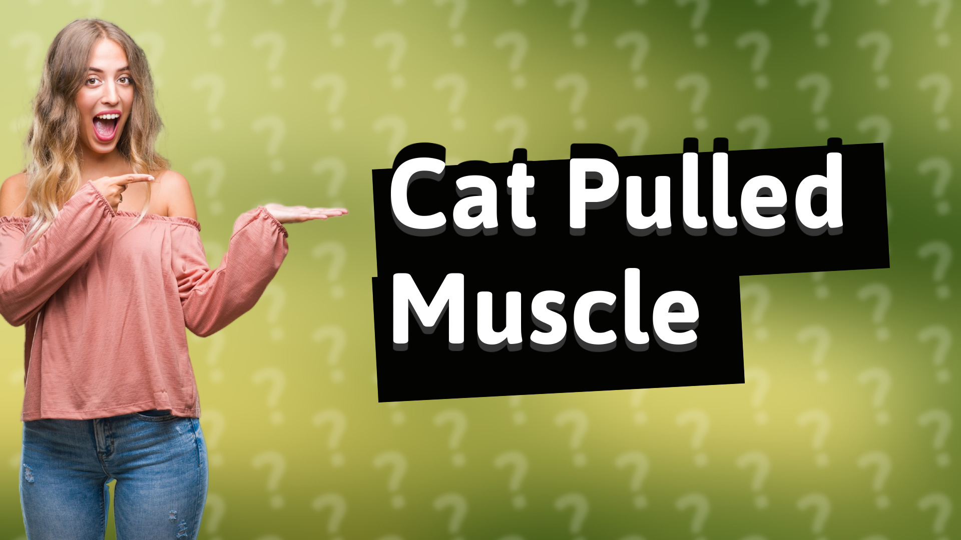 Cat Pulled Muscle