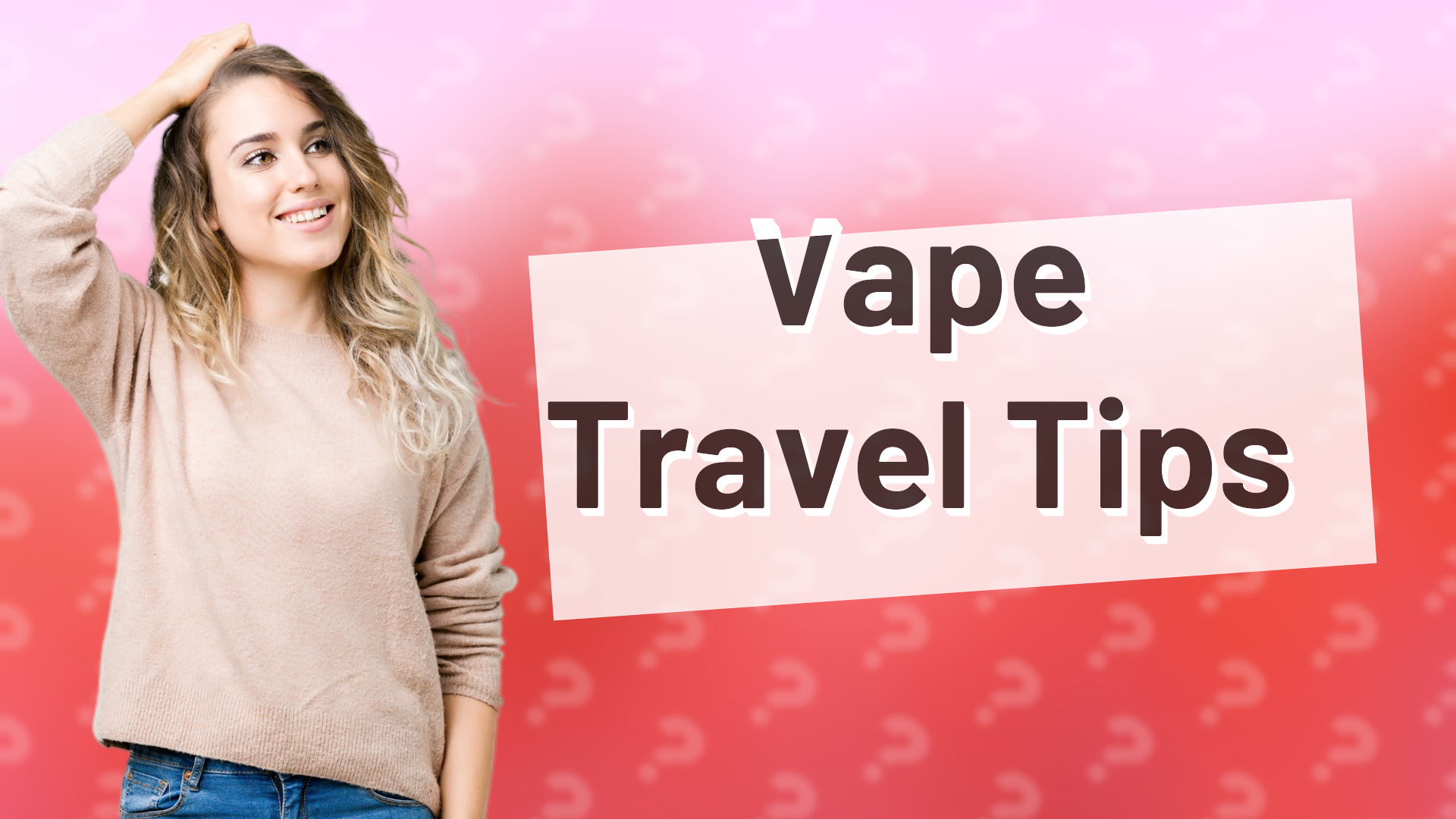 Vape Travel Tips