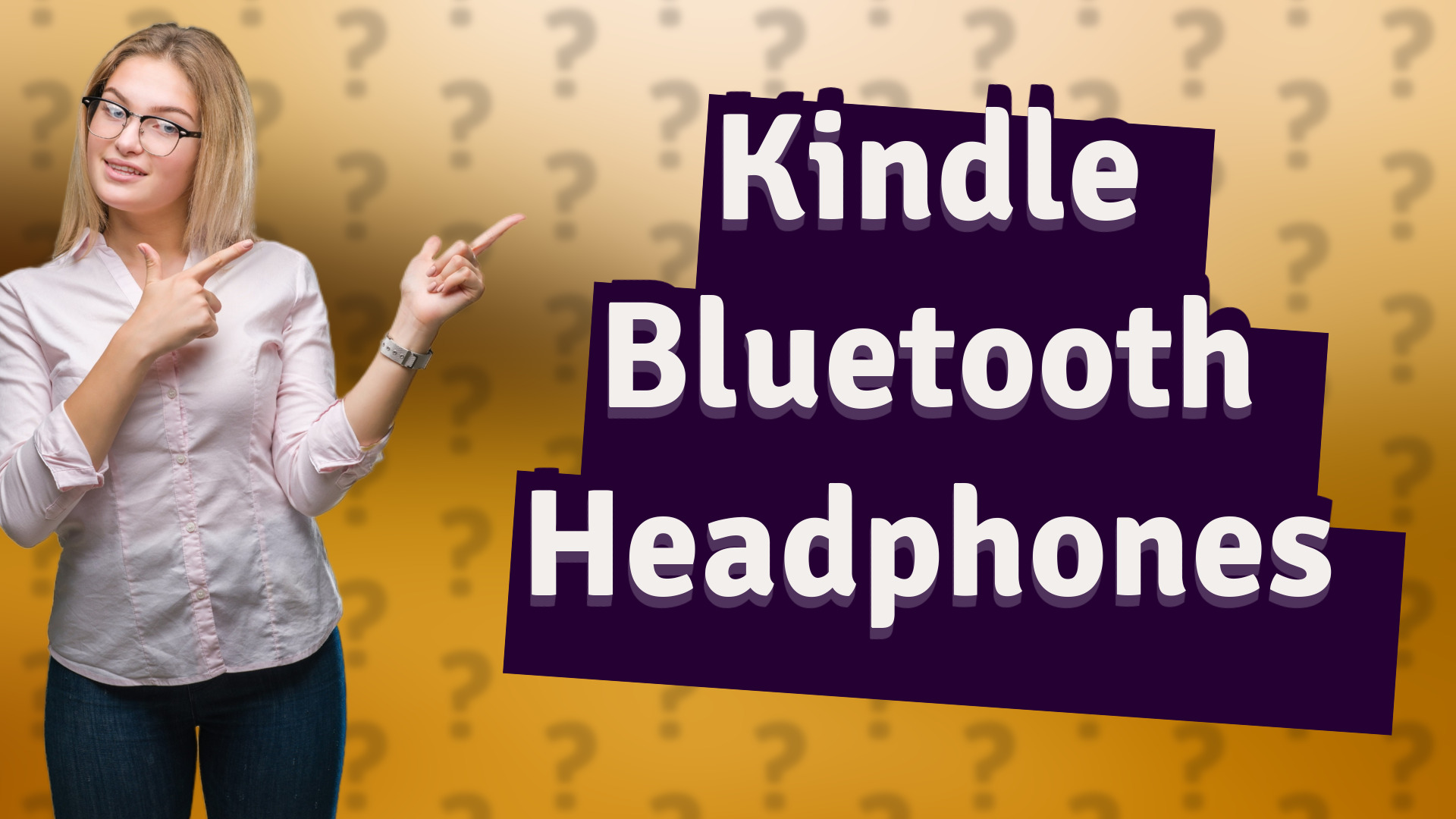 Kindle Bluetooth Headphones
