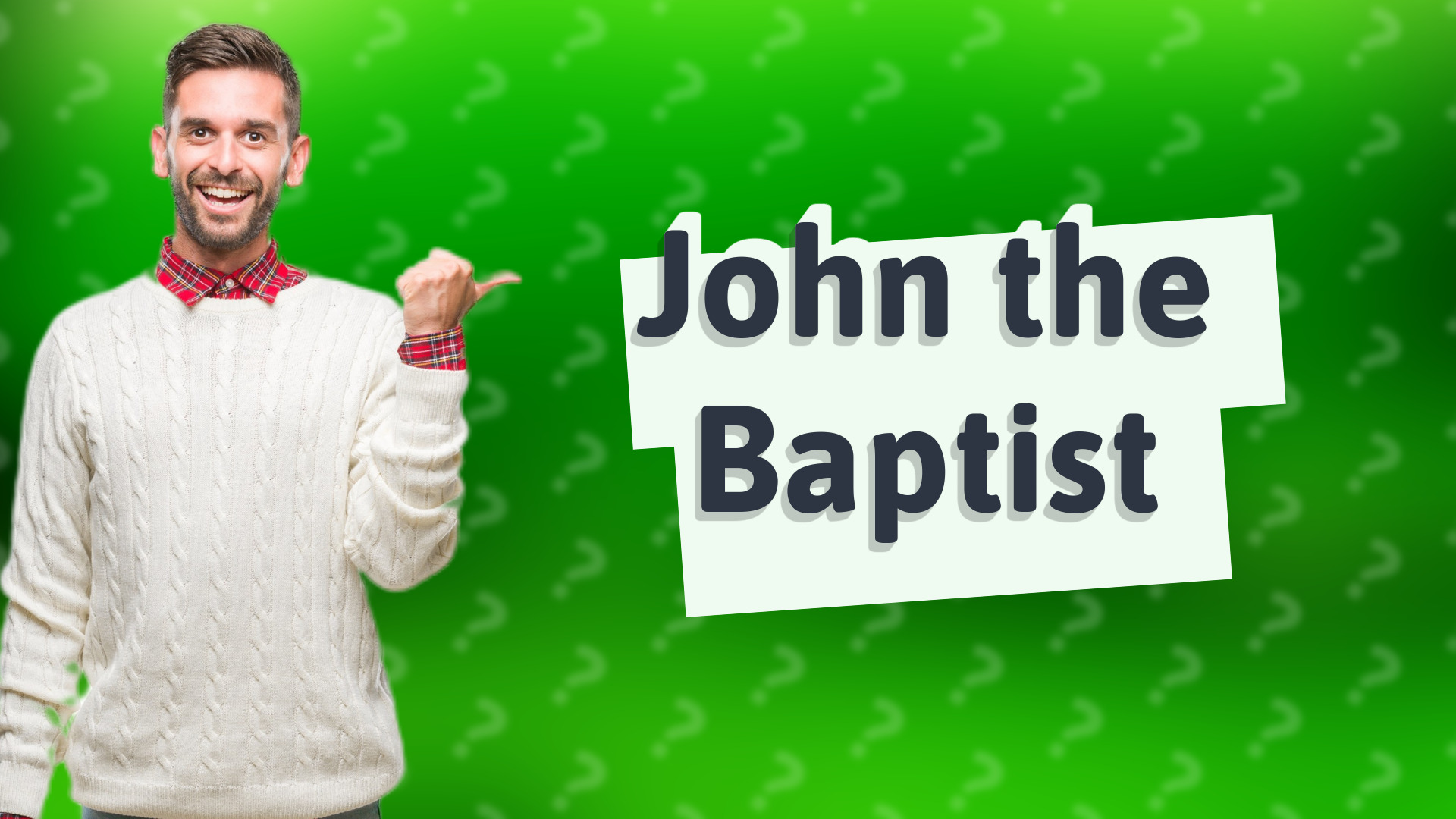 John the Baptist