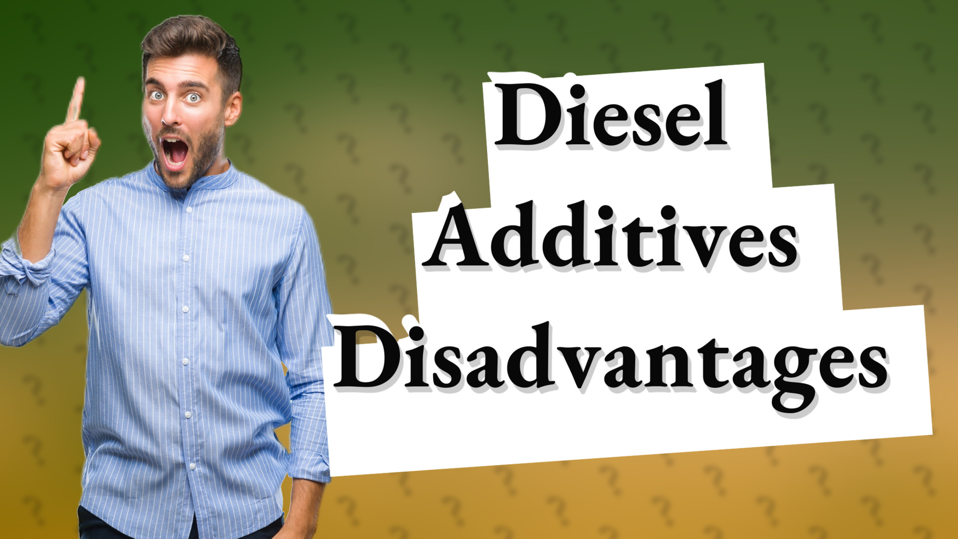 Diesel Additives Disadvantages