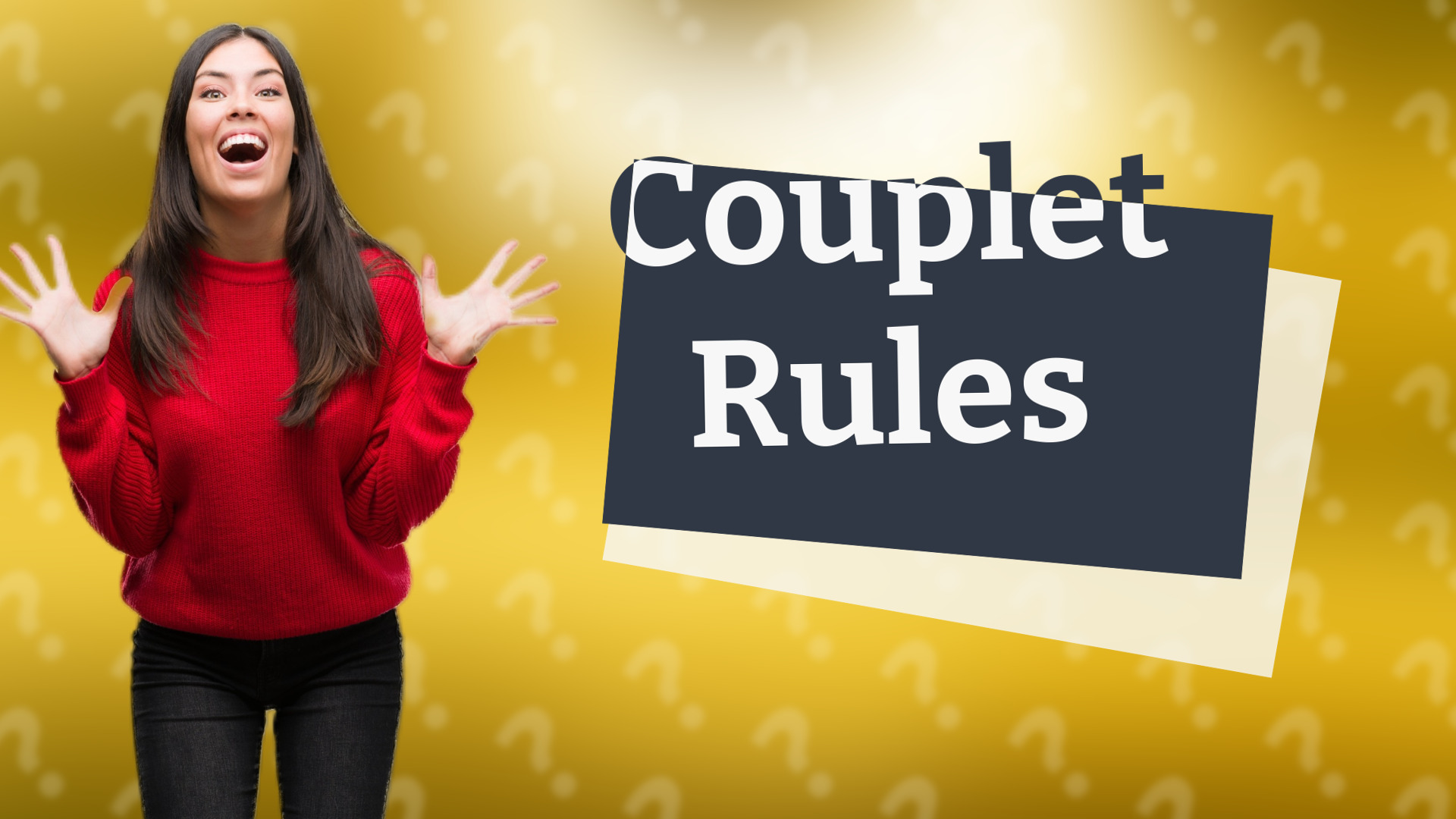Couplet Rules