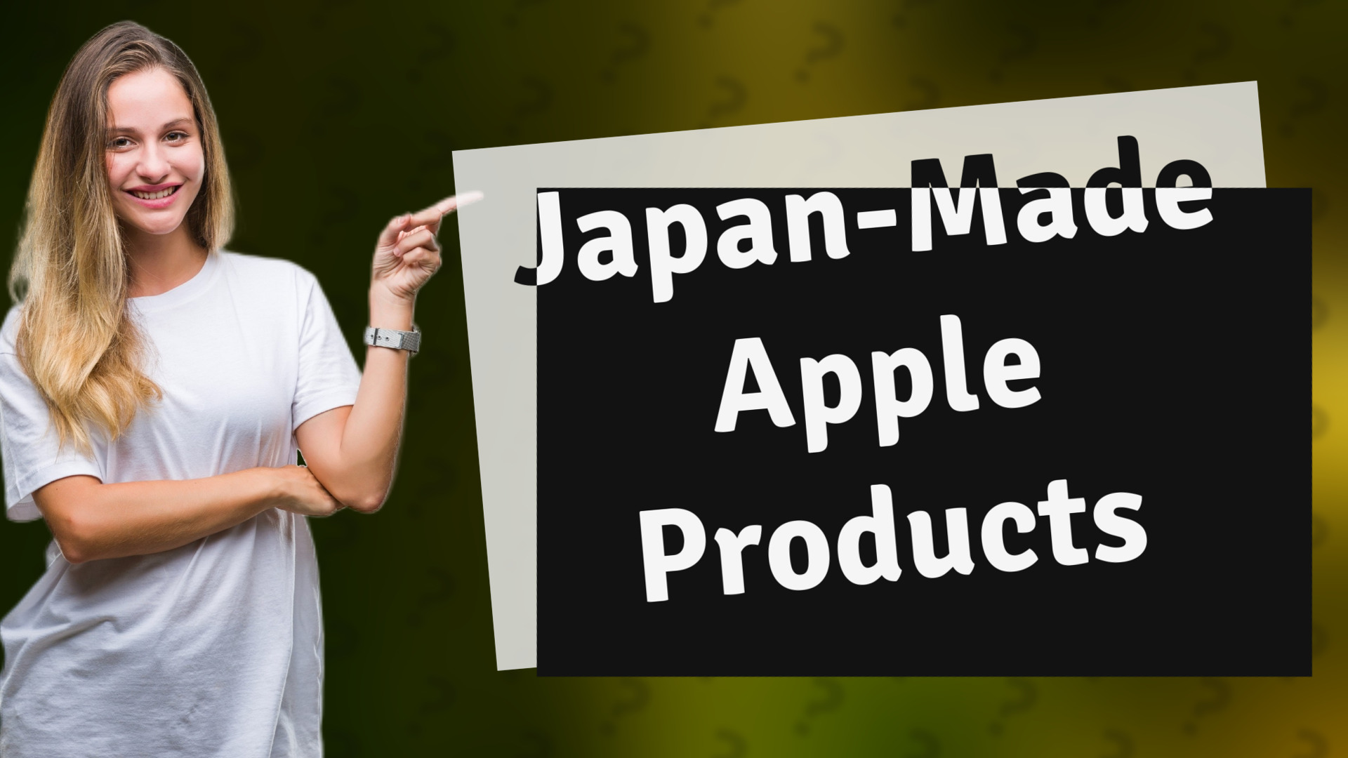Japan-Made Apple Products