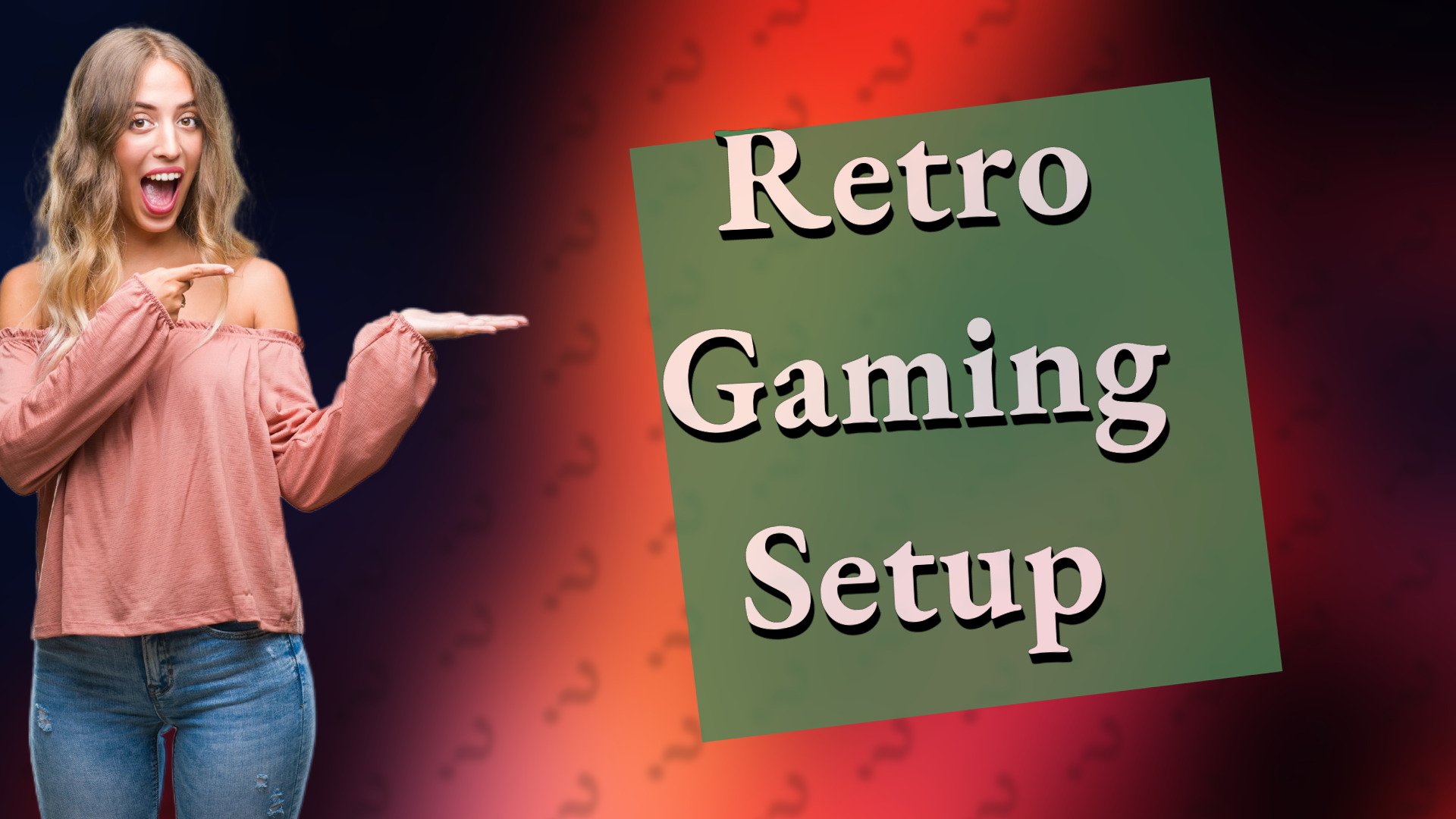 Retro Gaming Setup