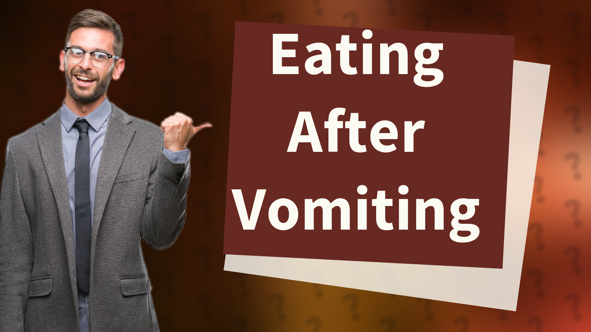 Eating After Vomiting