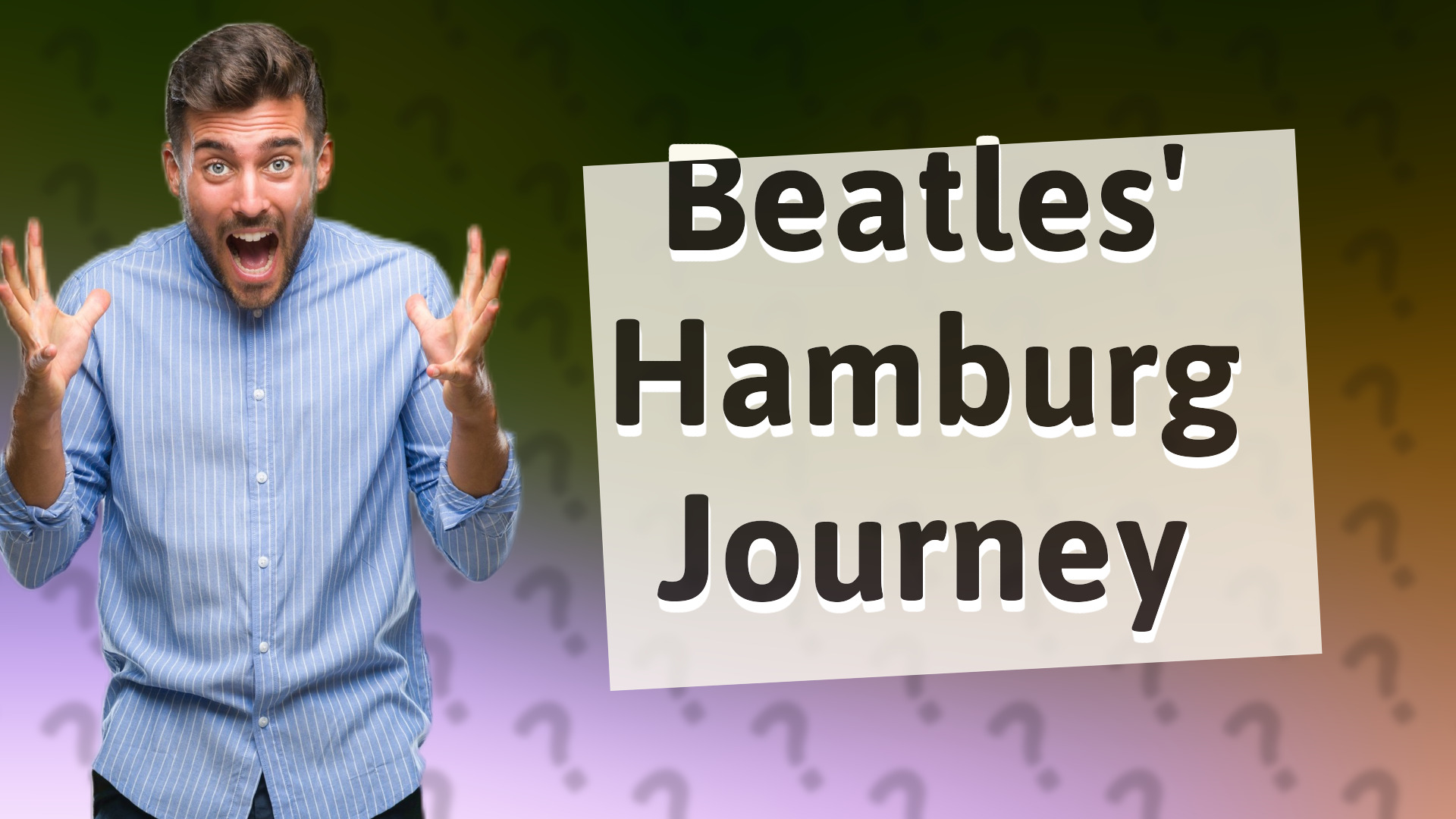 Beatles' Hamburg Journey