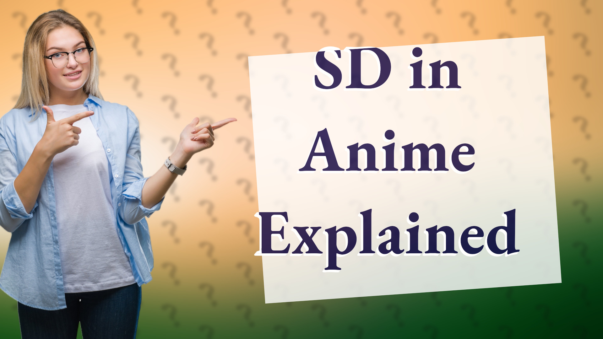 SD in Anime Explained