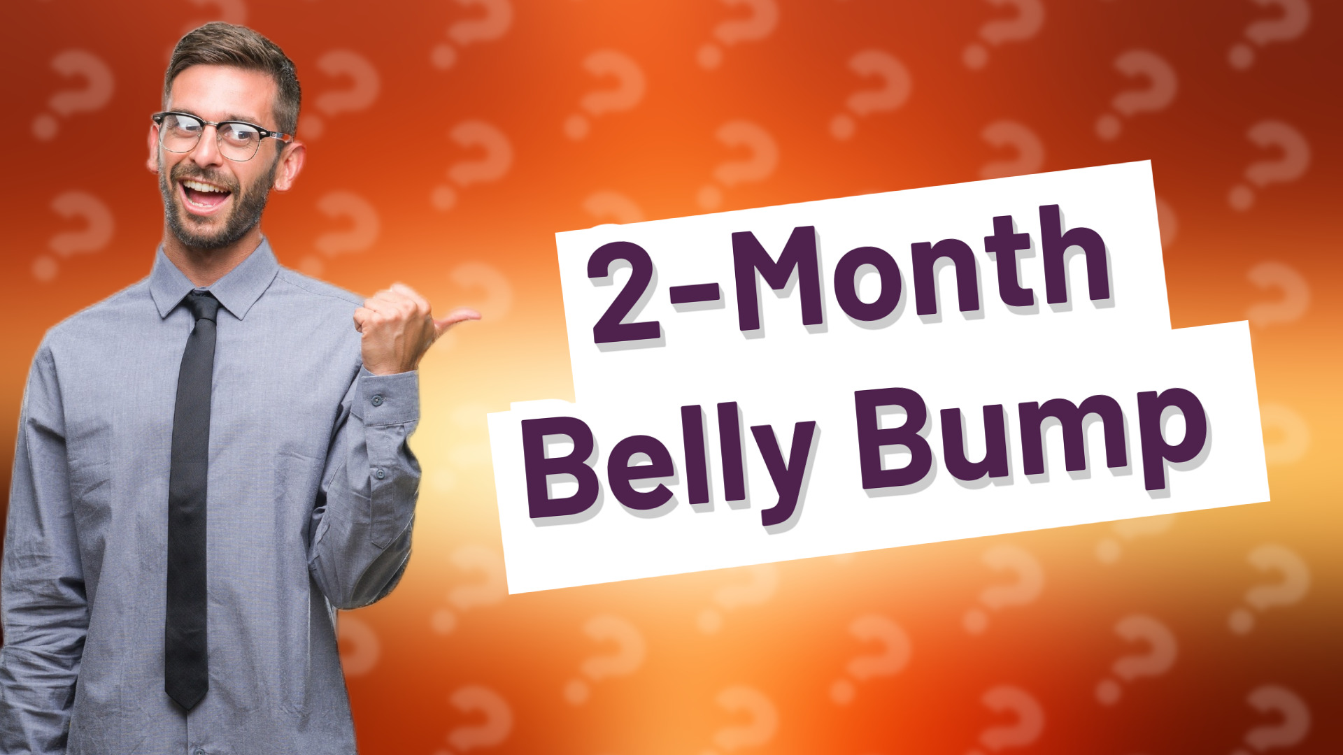 2-Month Belly Bump