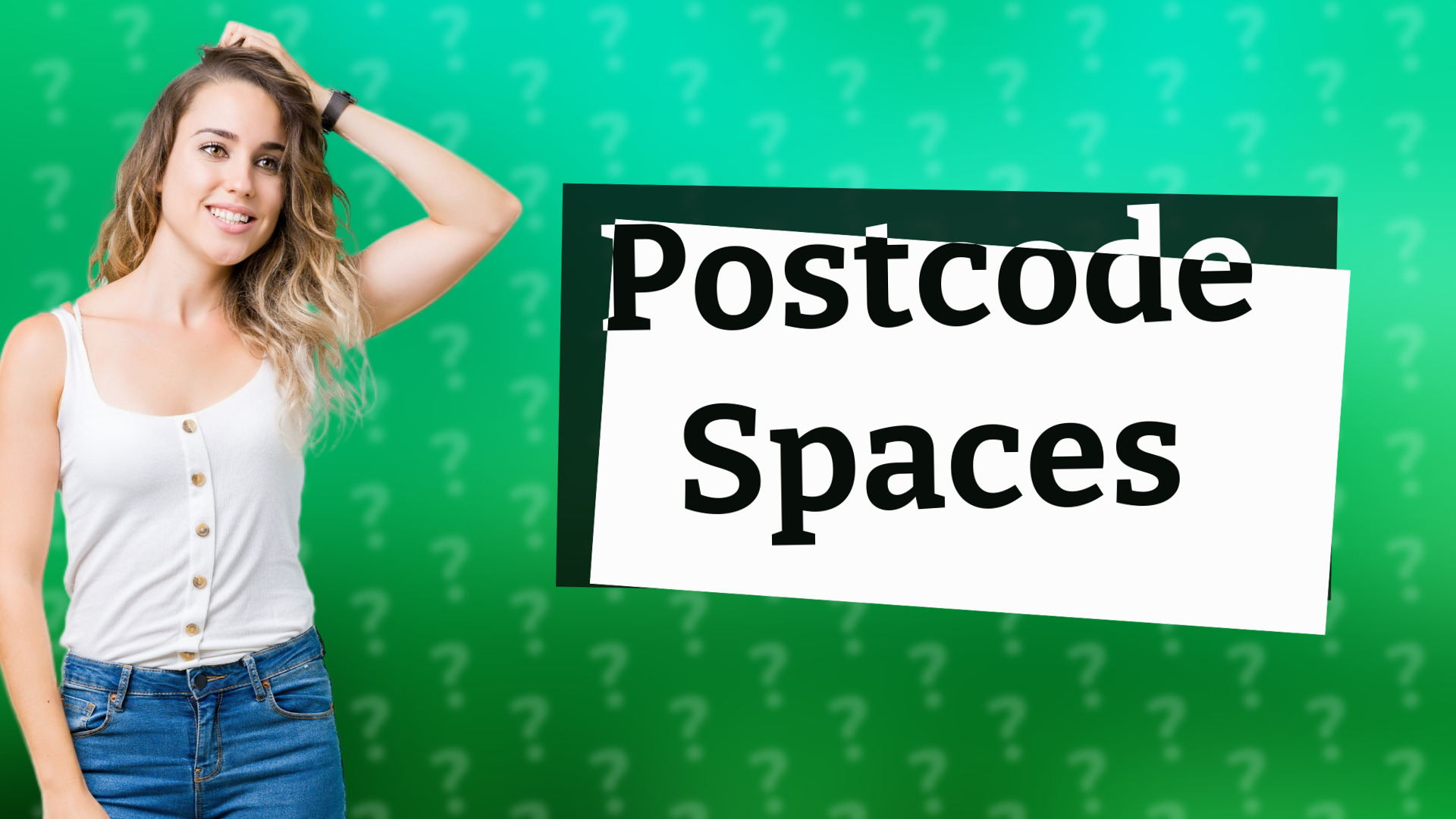 Postcode Spaces