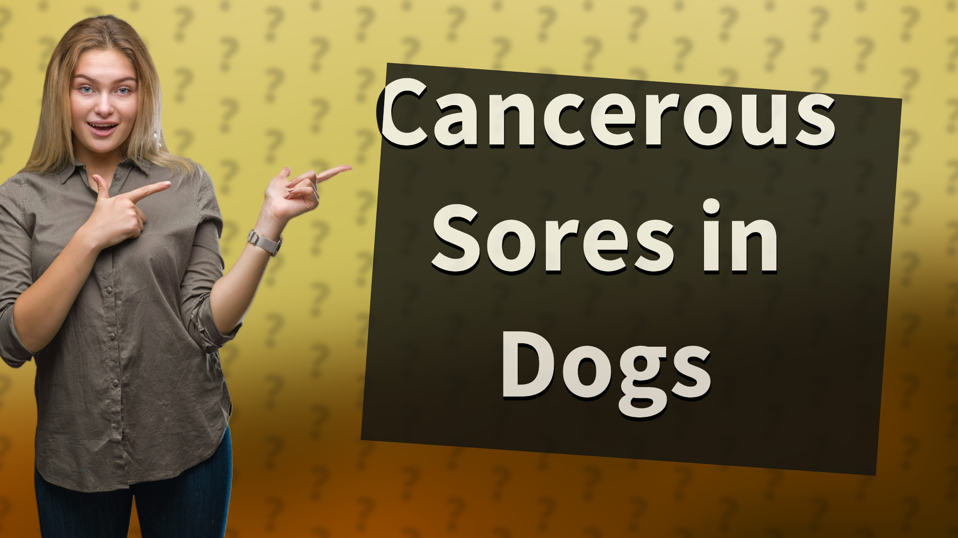 Cancerous Sores in Dogs