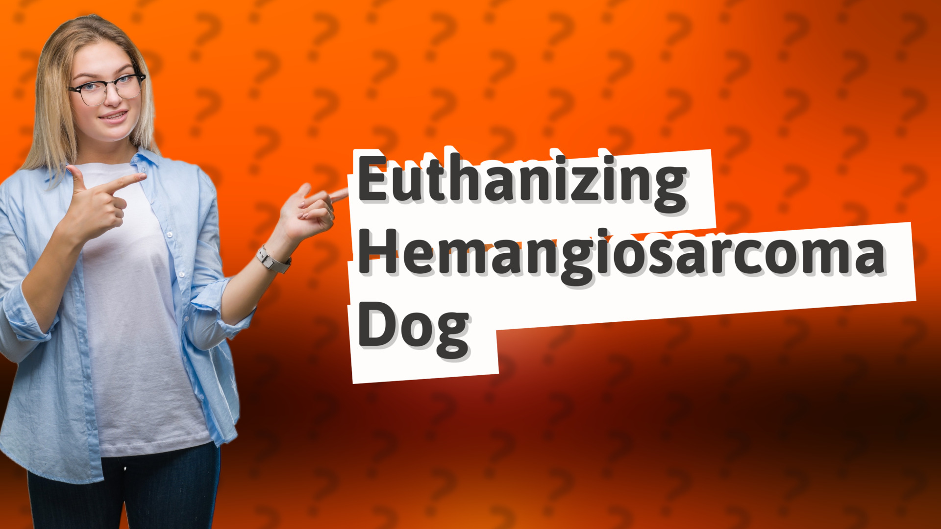 Euthanizing Hemangiosarcoma Dog