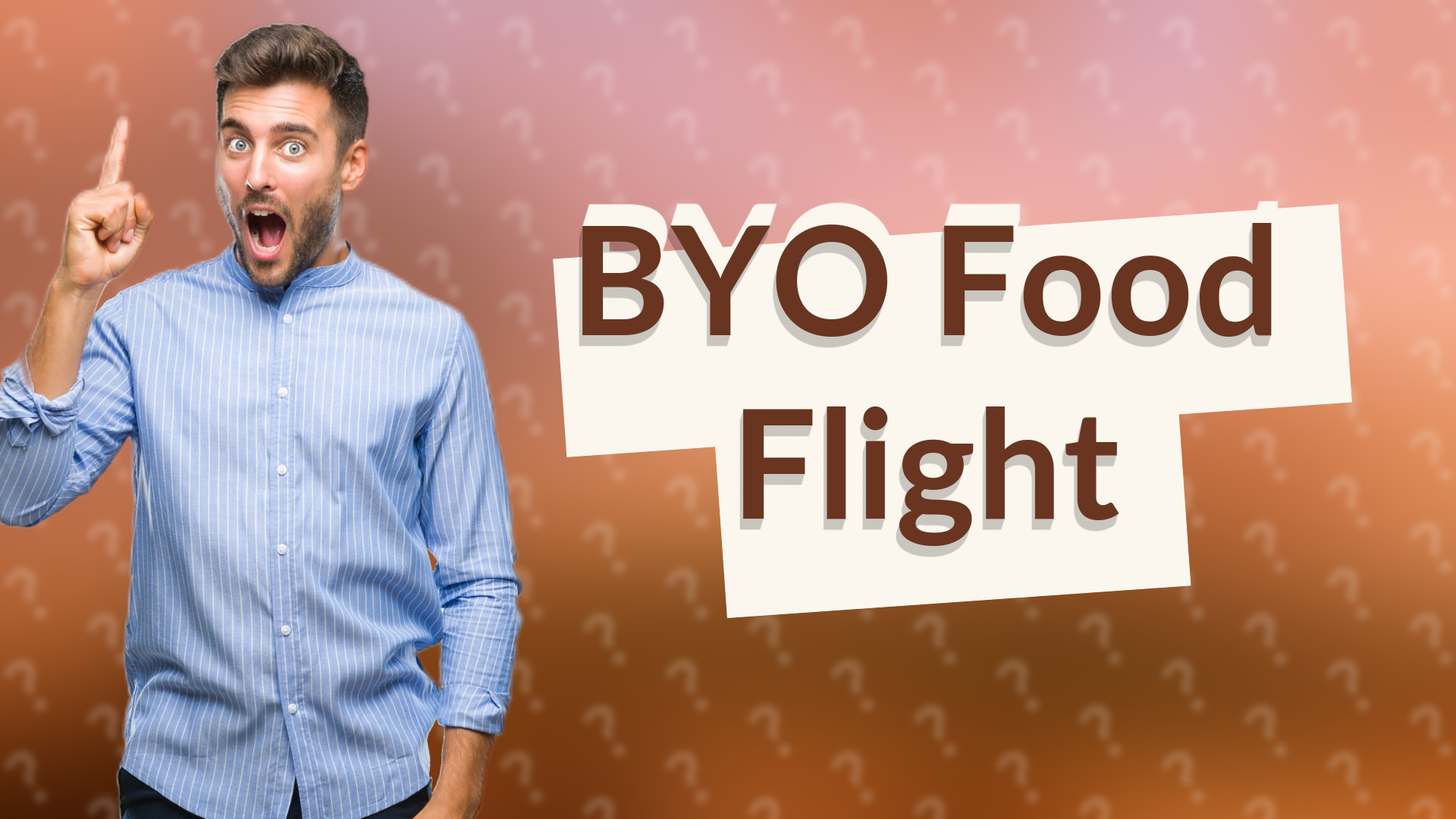 BYO Food Flight