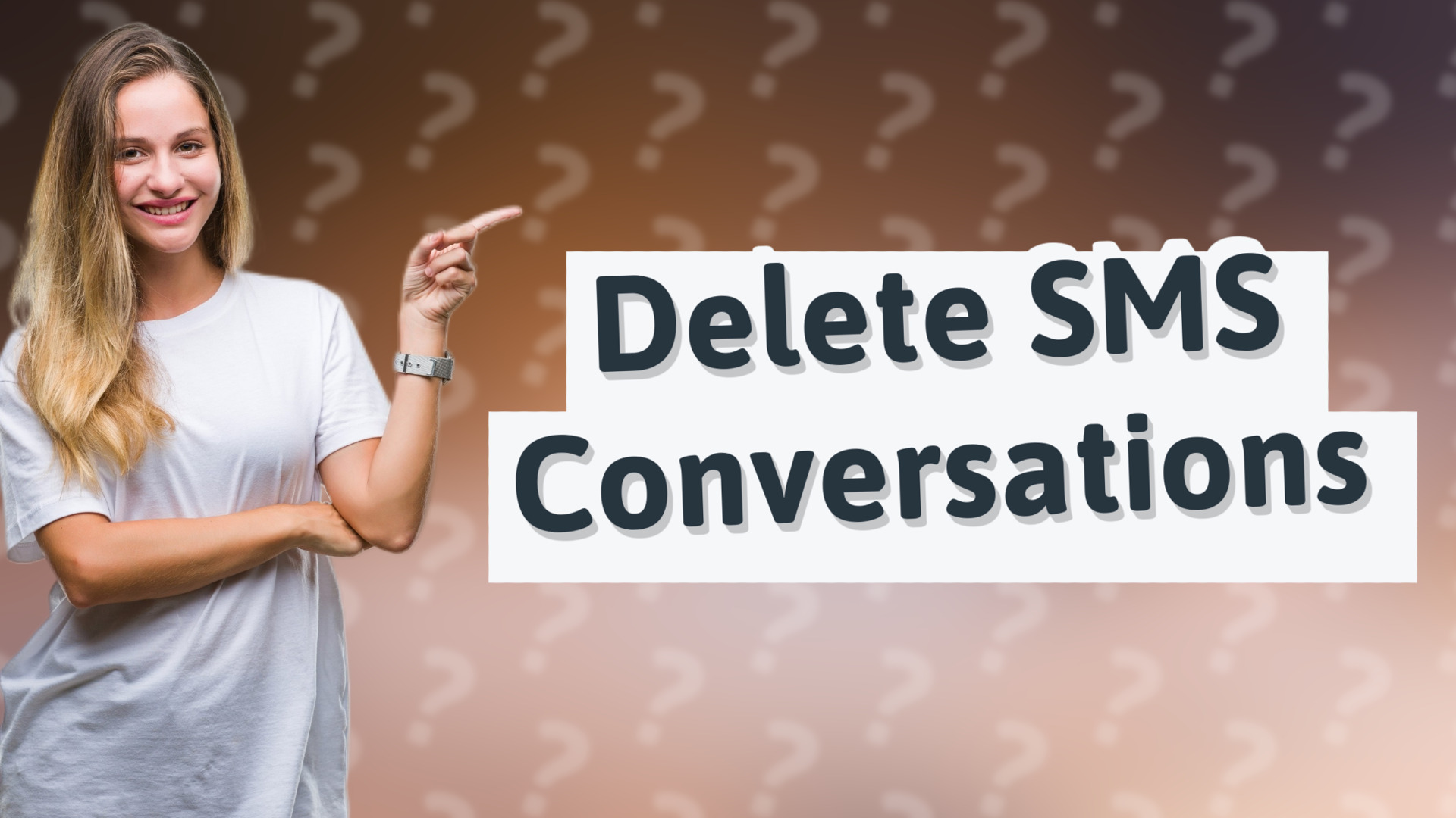 Delete SMS Conversations