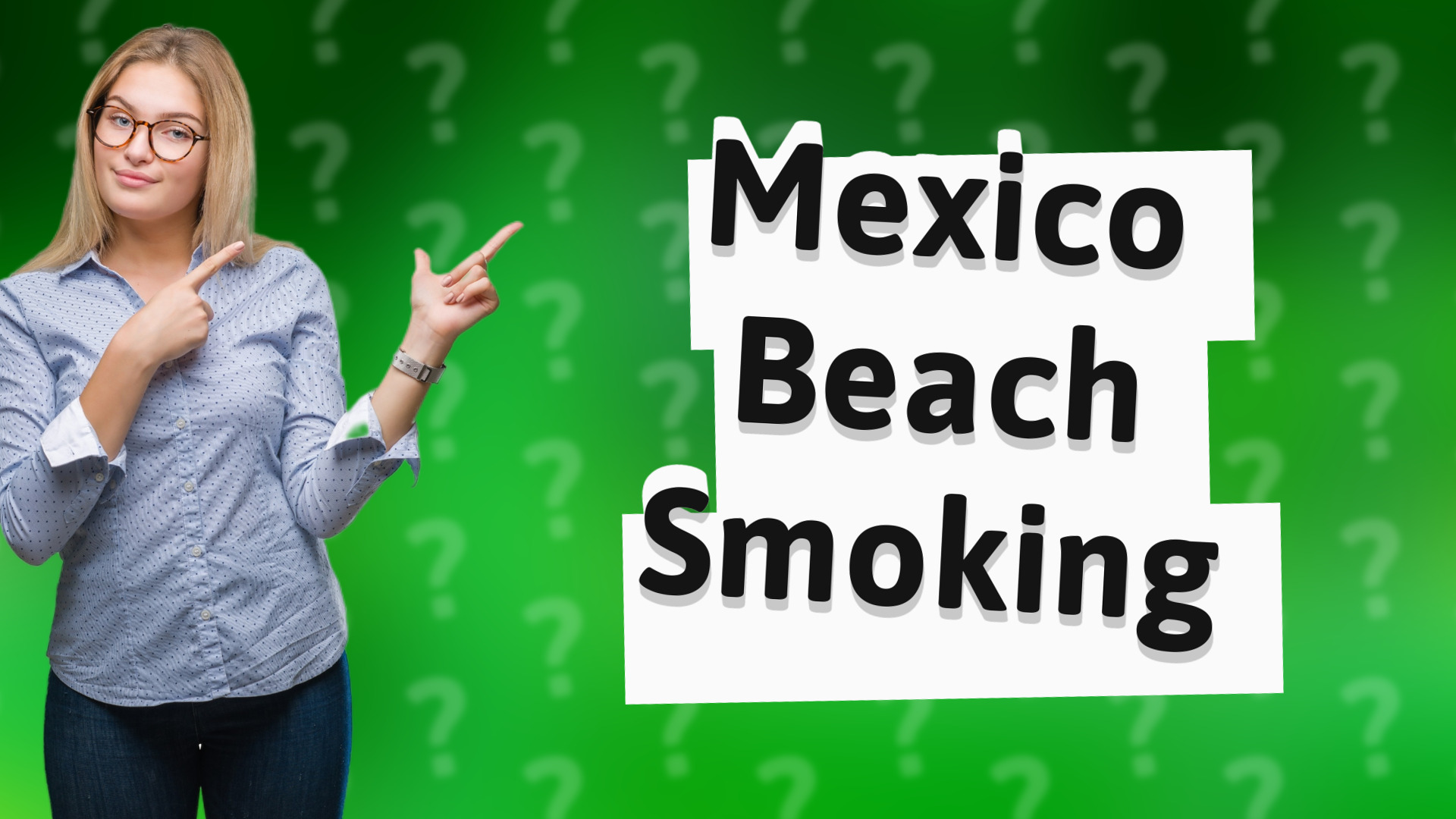 Mexico Beach Smoking