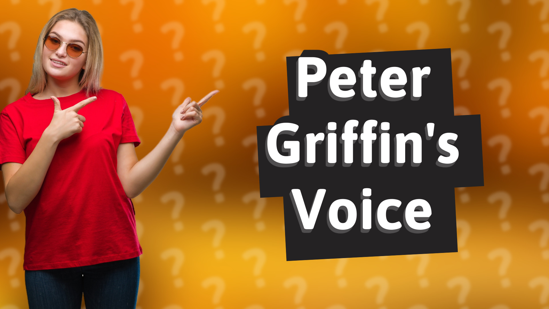 Peter Griffin's Voice