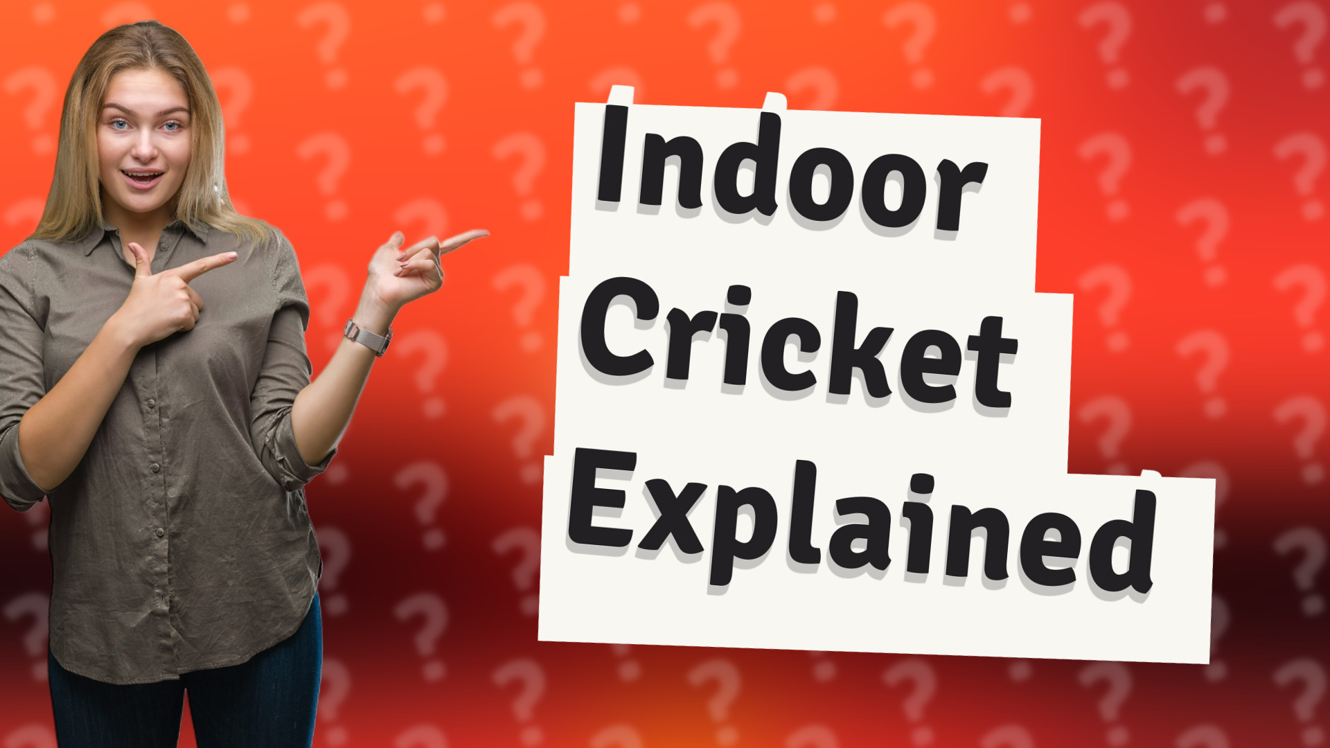 Indoor Cricket Explained