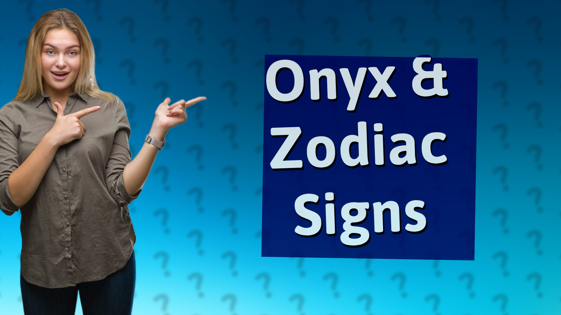 Onyx & Zodiac Signs