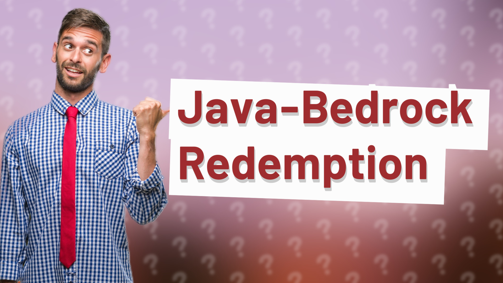 Java-Bedrock Redemption