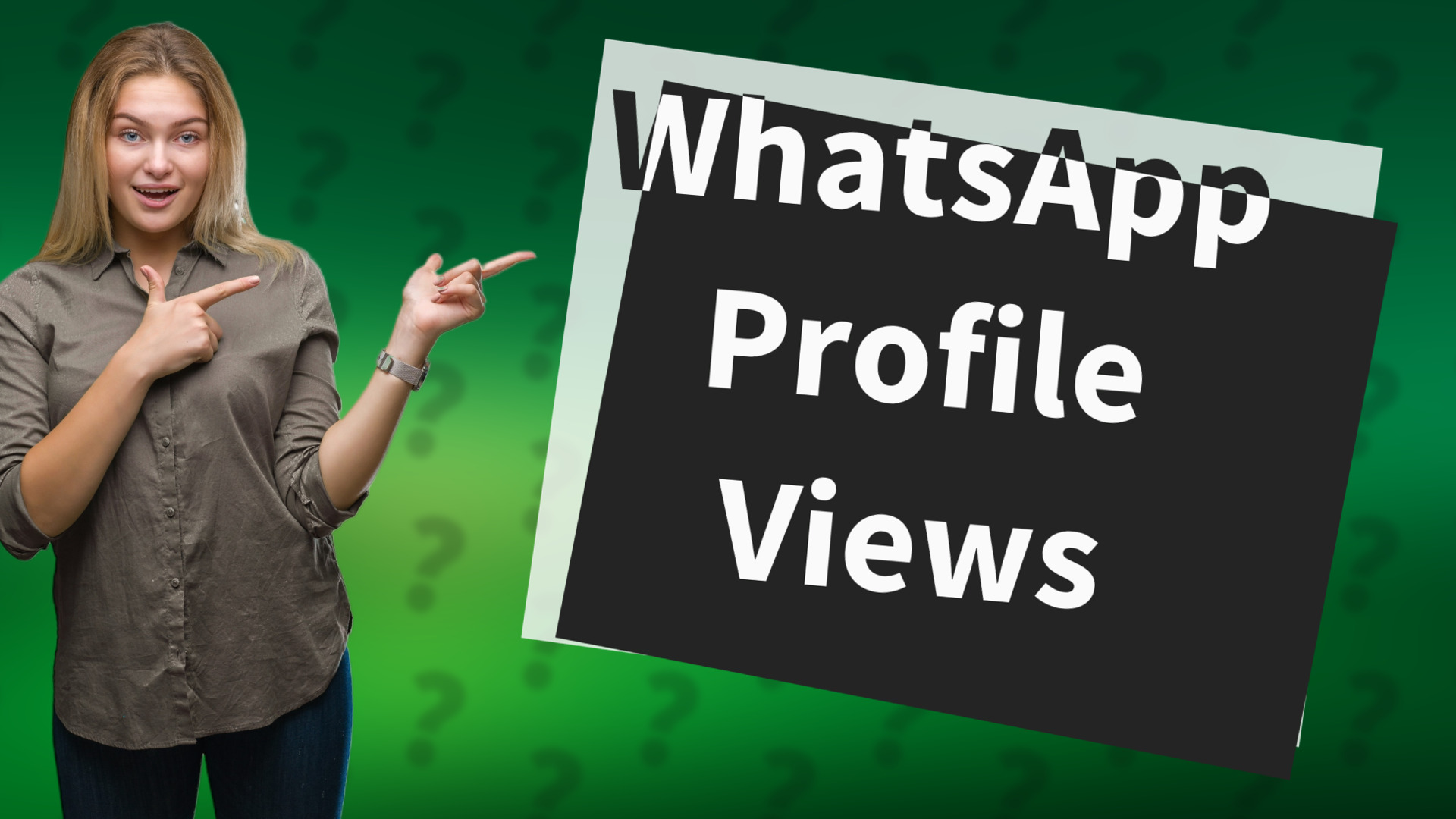 WhatsApp Profile Views