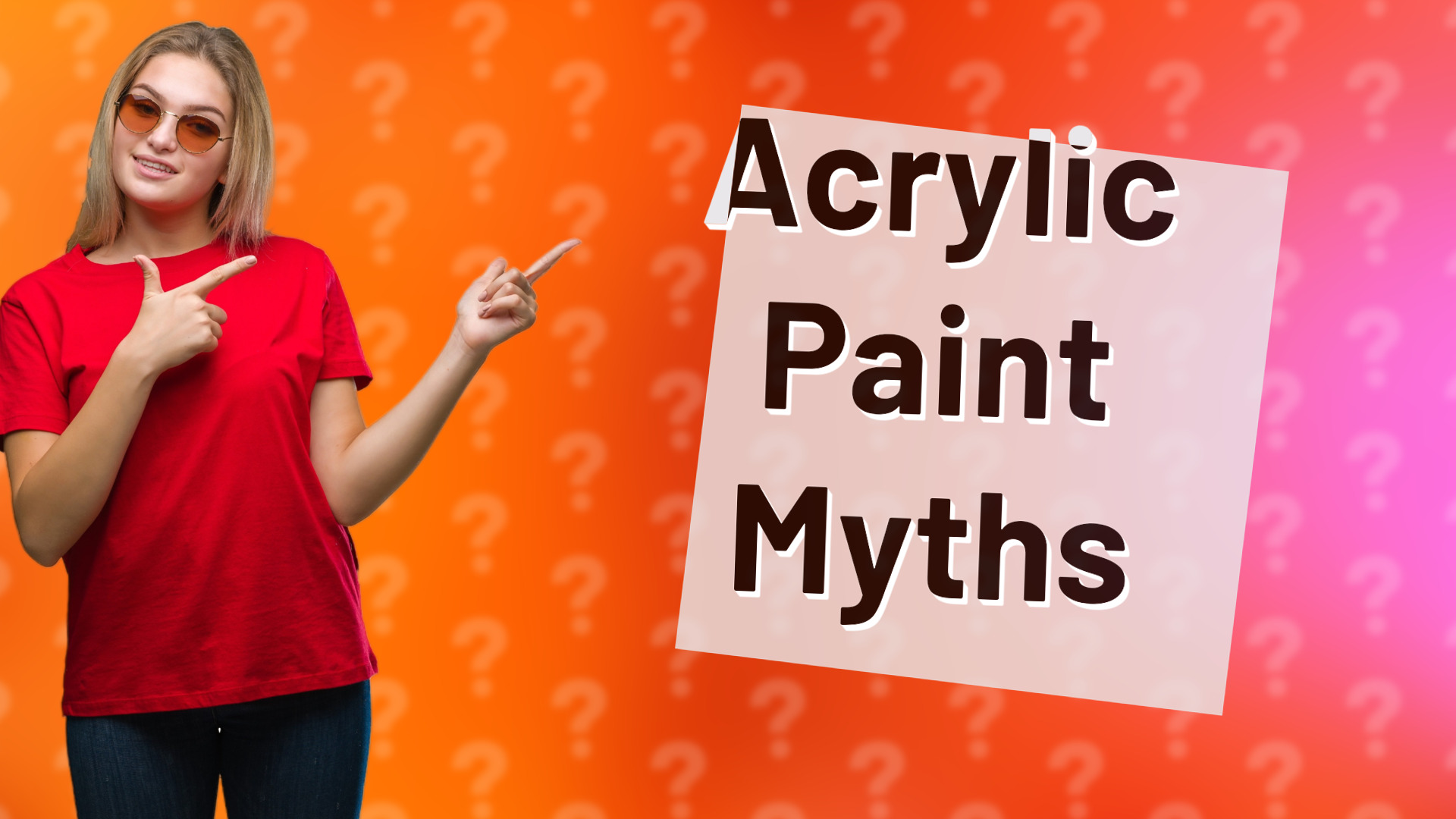 Acrylic Paint Myths