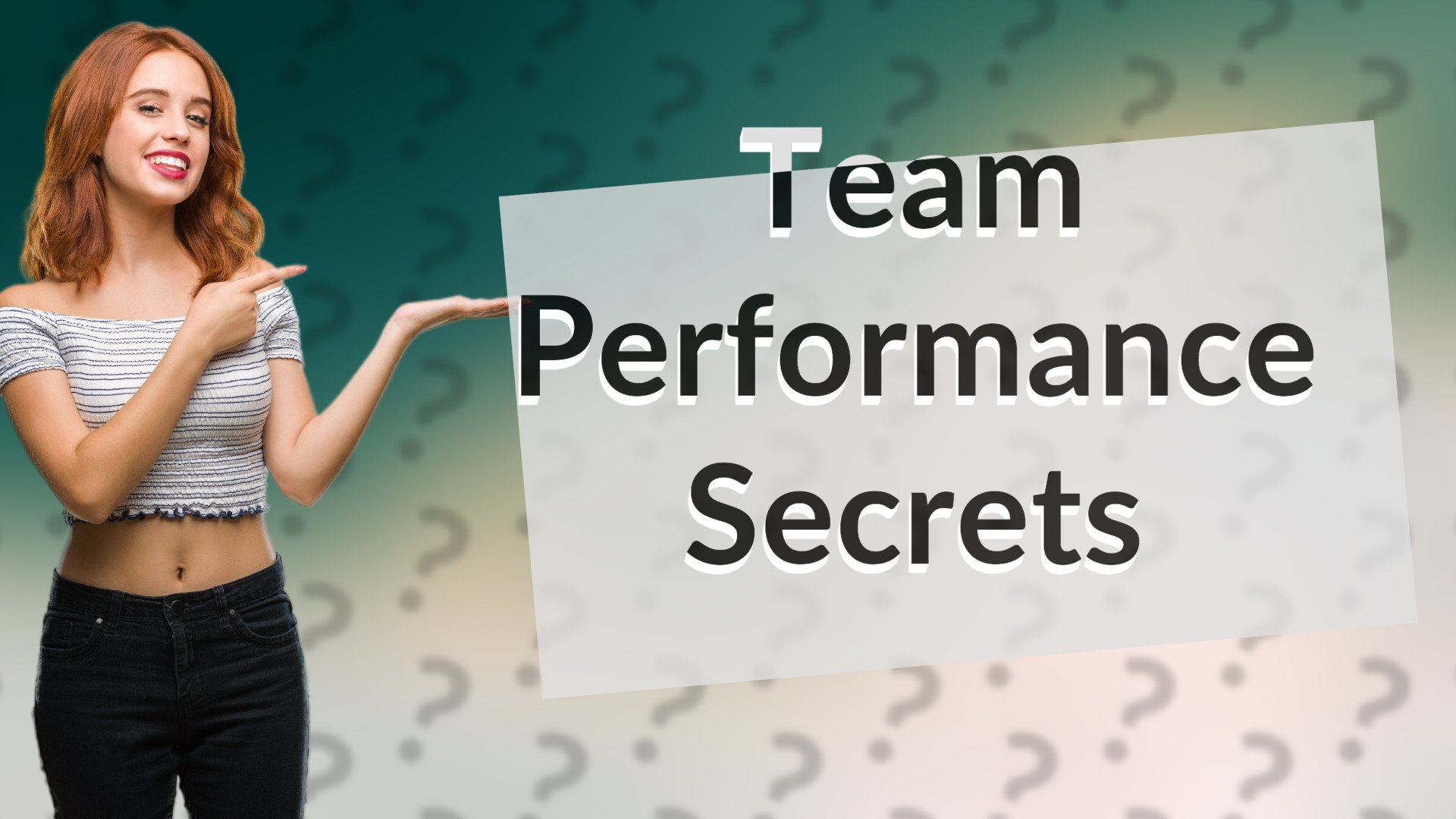 Team Performance Secrets