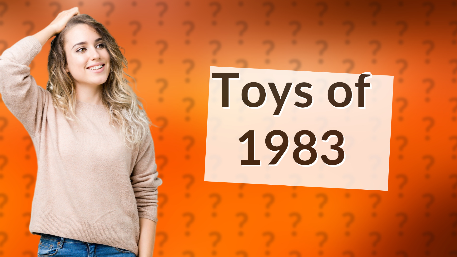 Toys of 1983