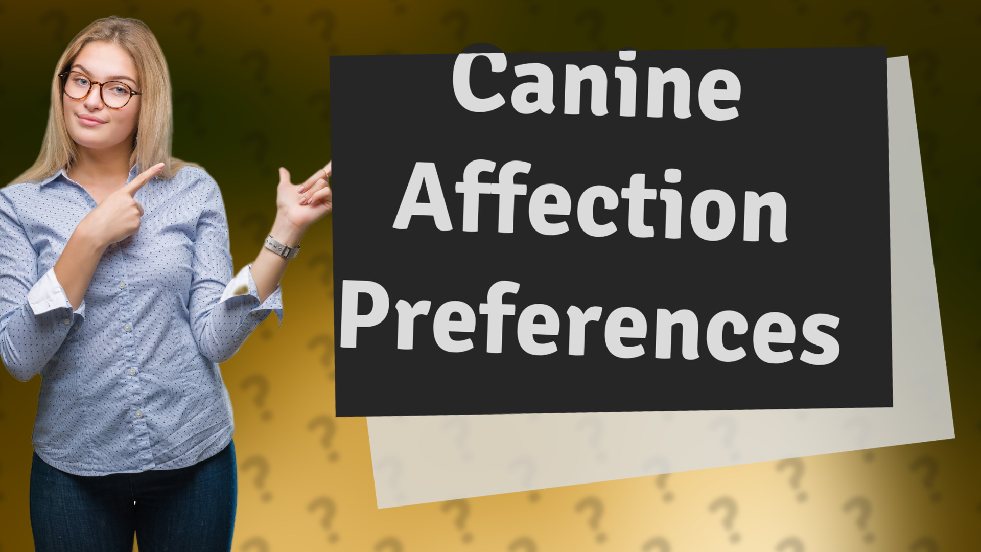Canine Affection Preferences