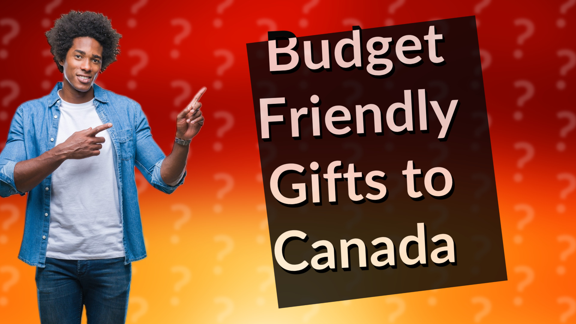 Budget Friendly Gifts to Canada