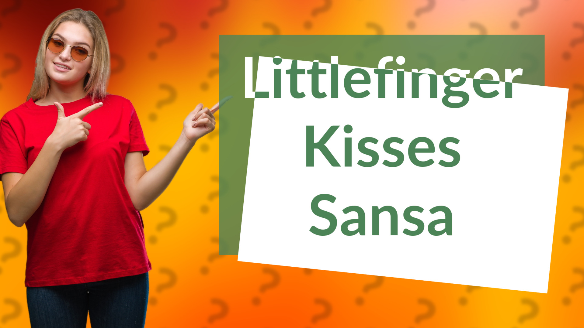 Littlefinger Kisses Sansa