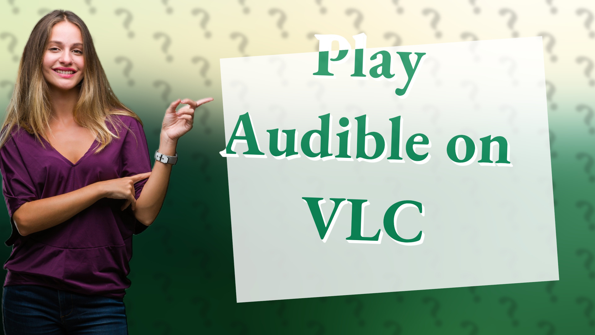 Play Audible on VLC