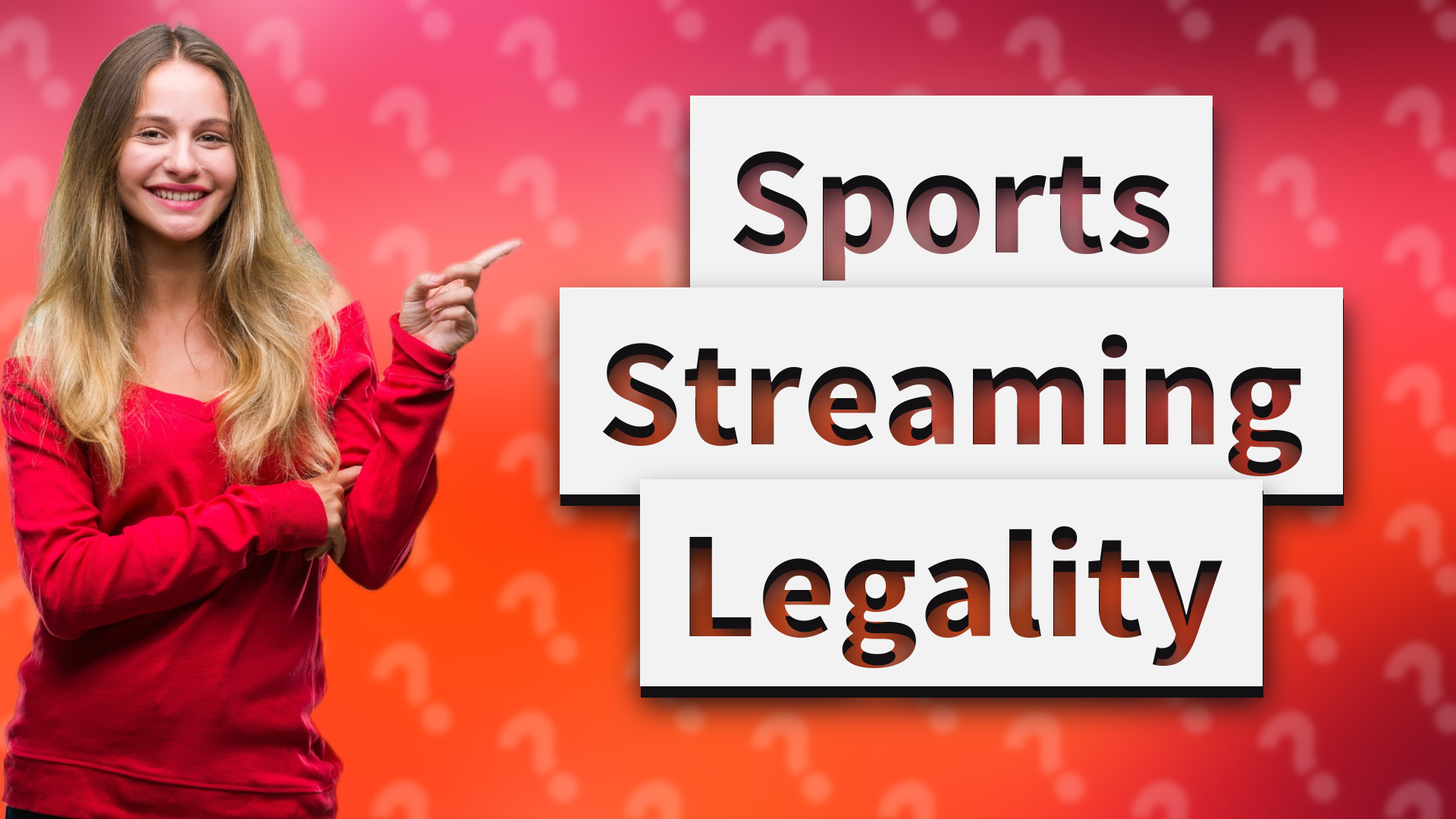 Sports Streaming Legality