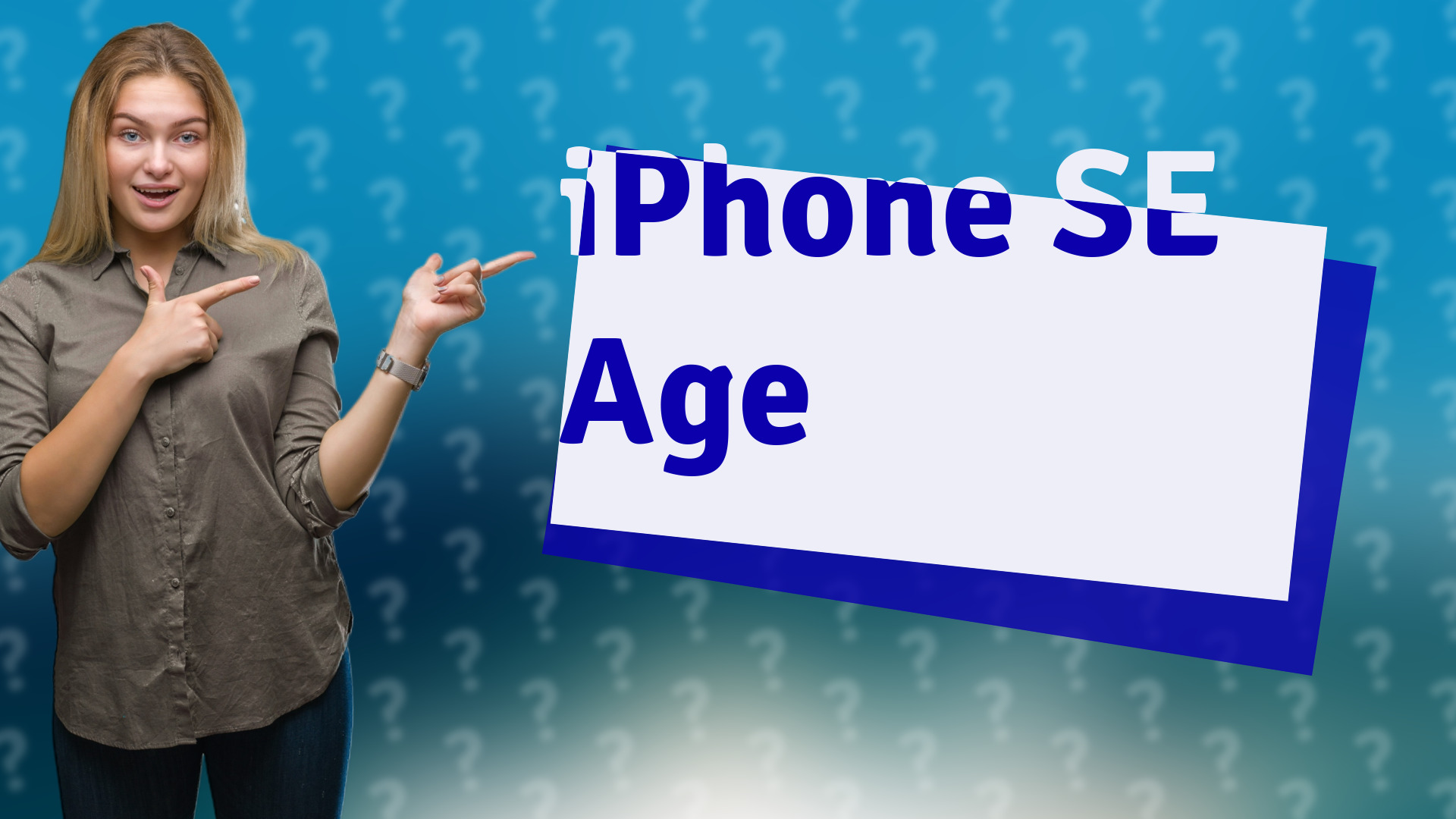 iPhone SE Age