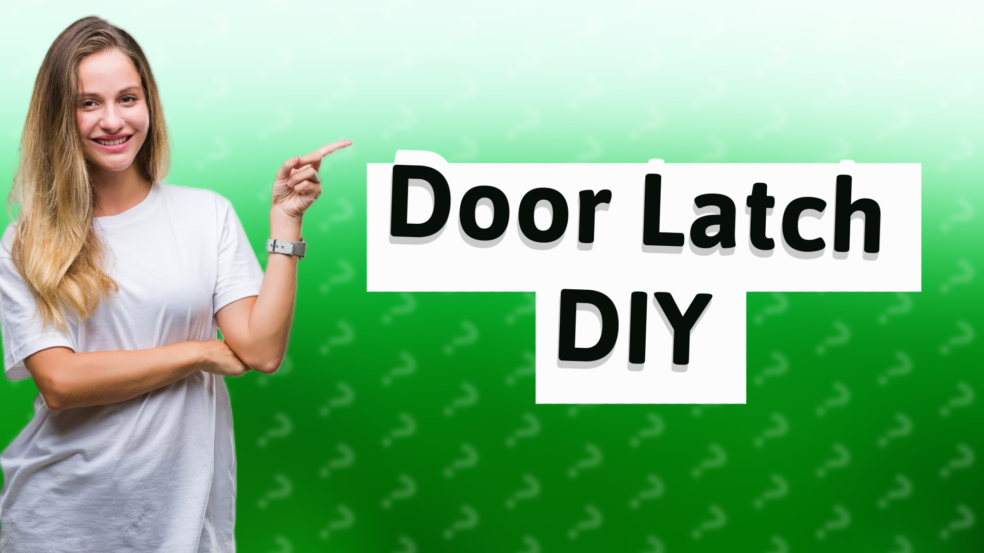 Door Latch DIY