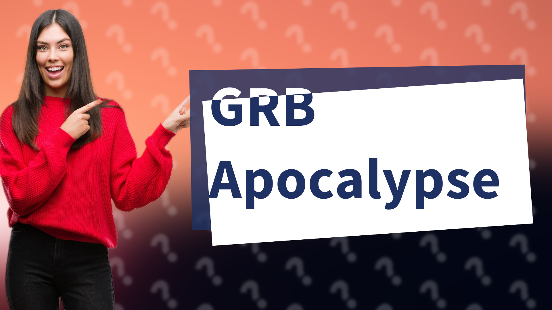 GRB Apocalypse