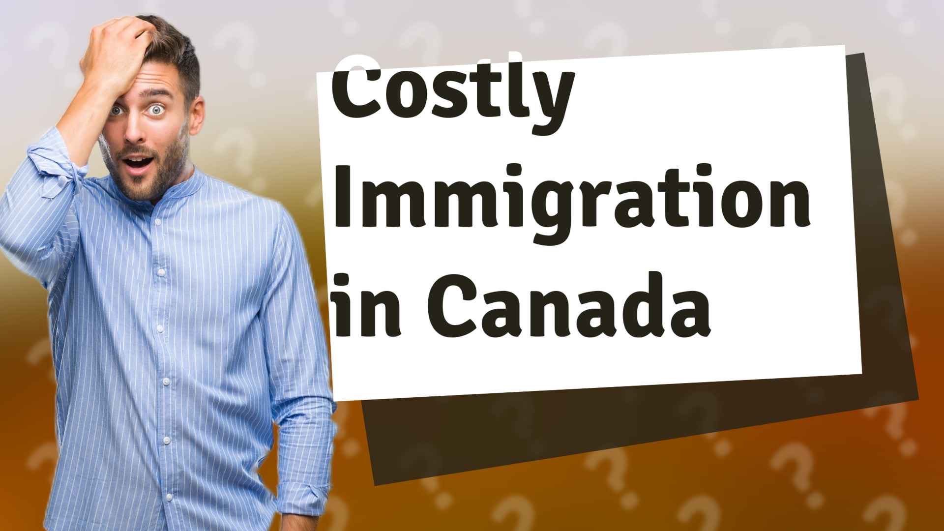 Costly Immigration in Canada
