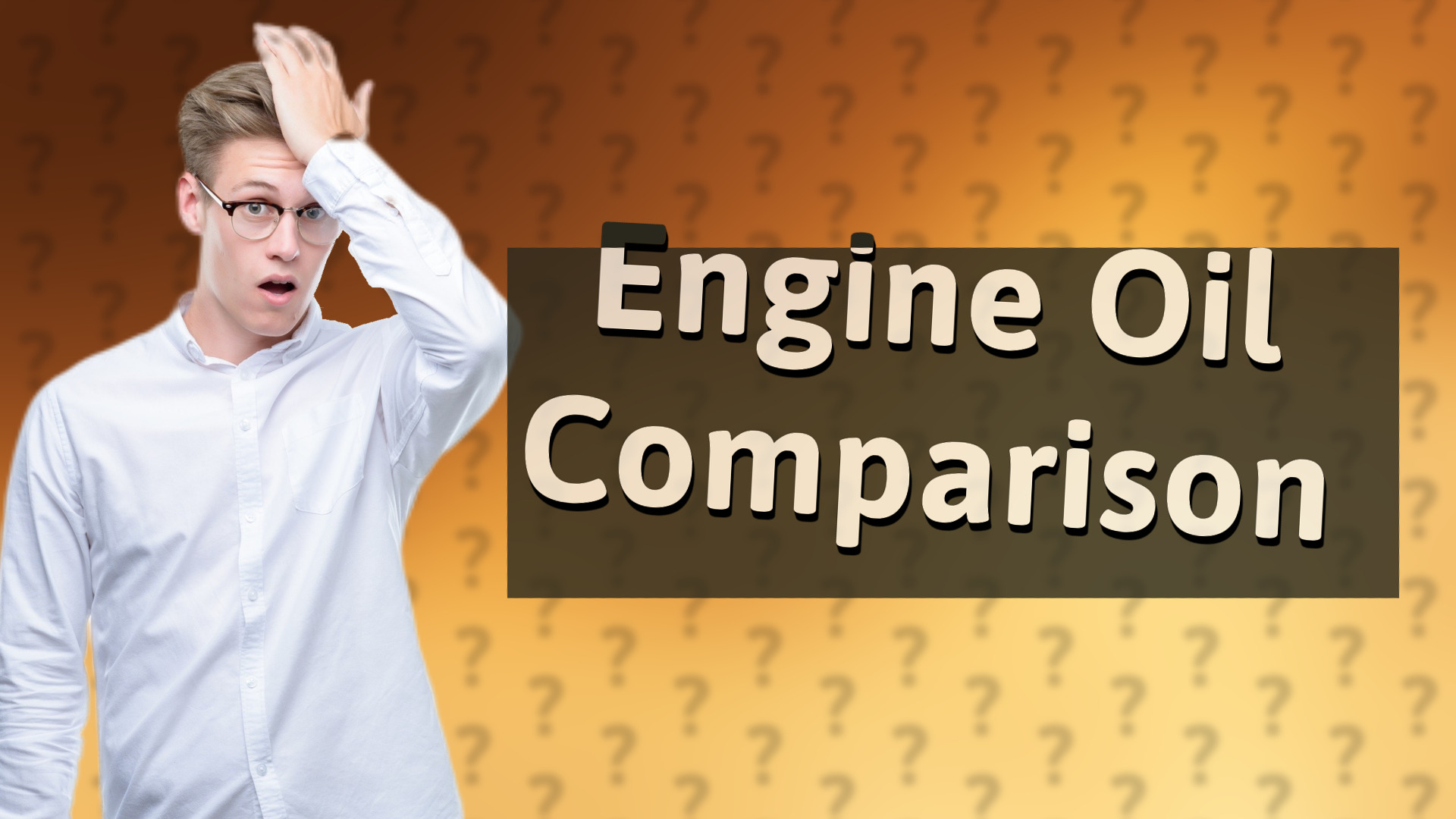 Engine Oil Comparison
